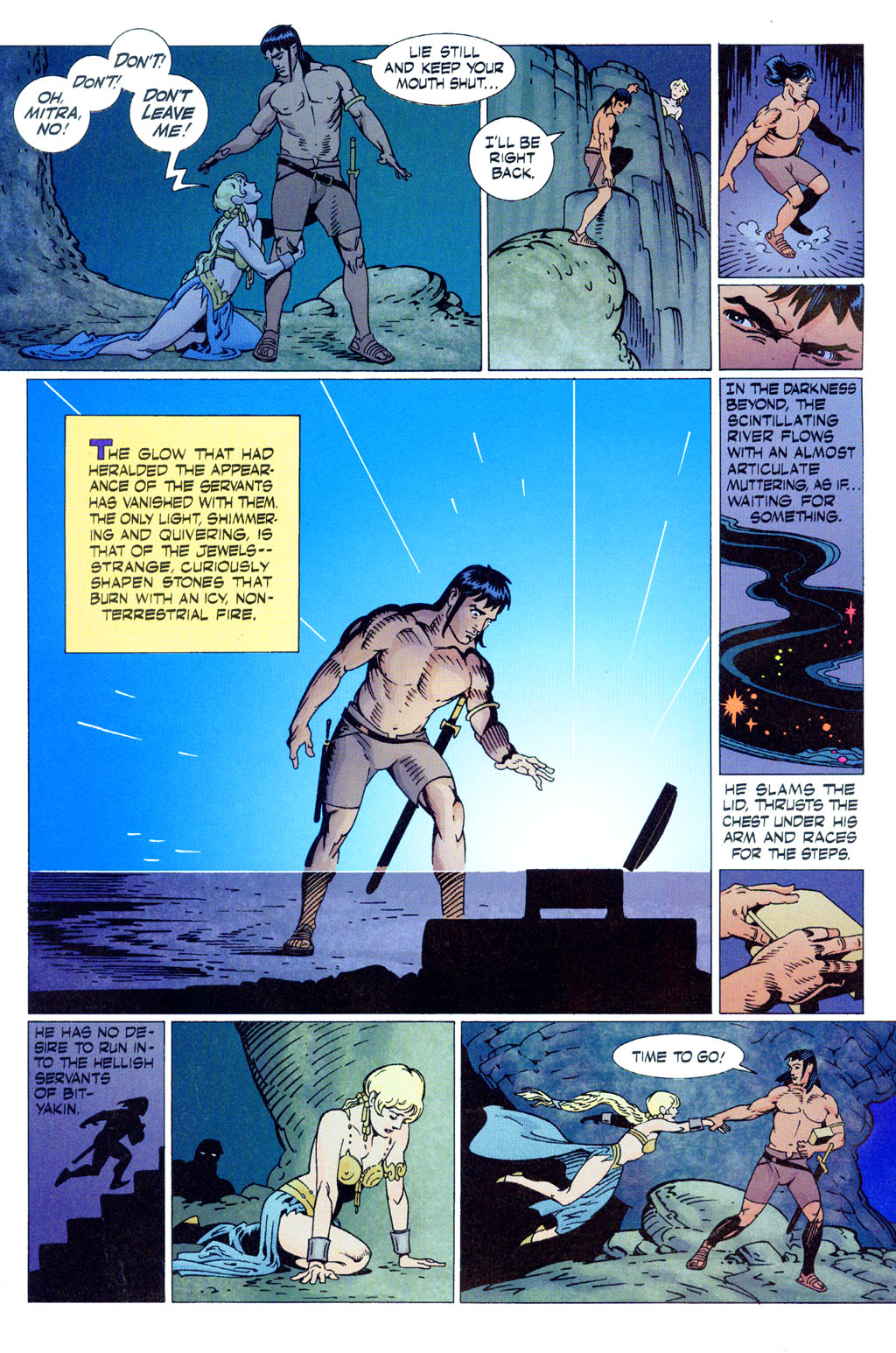 Read online Conan and the Jewels of Gwahlur comic -  Issue #3 - 16