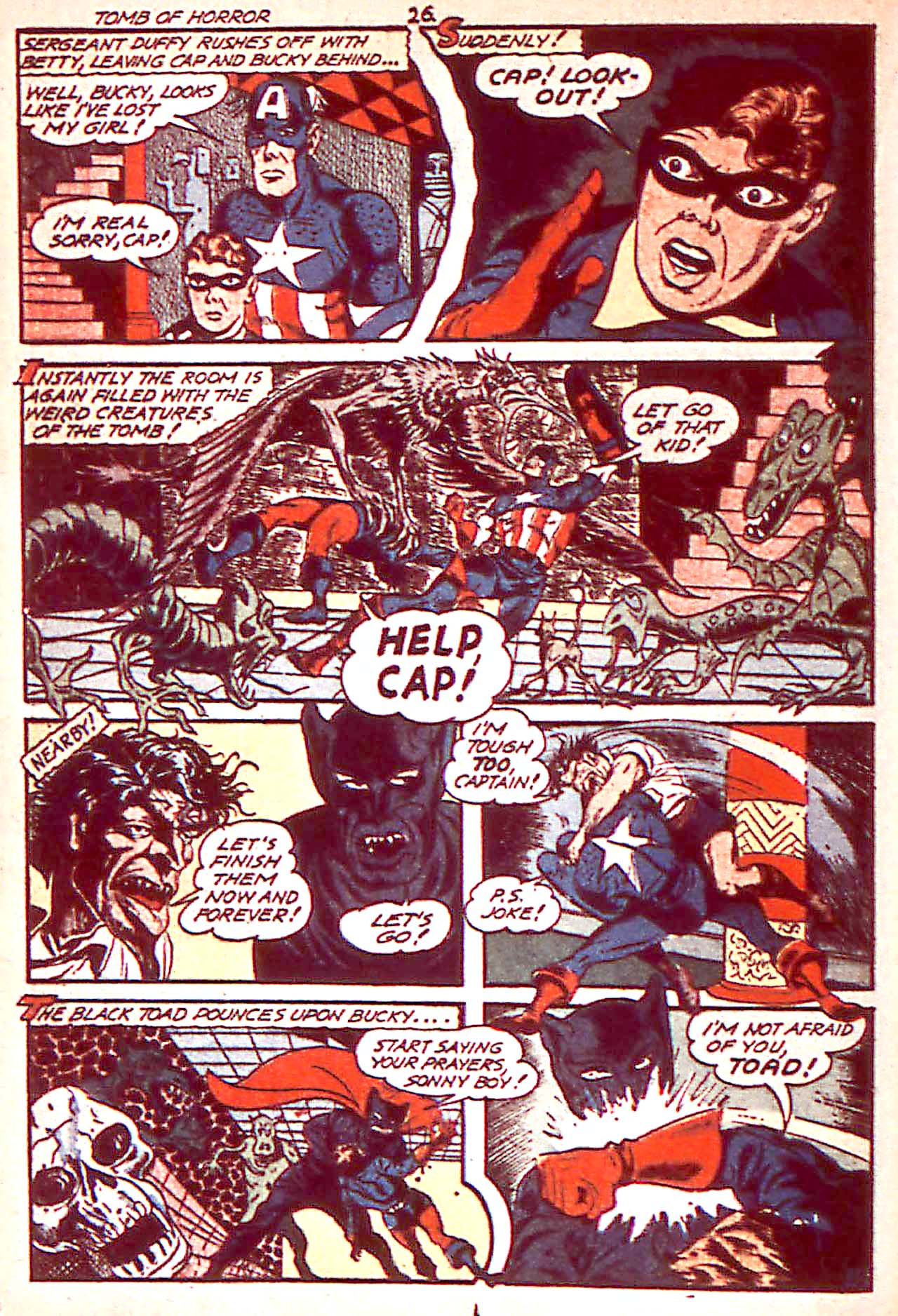 Read online Captain America Comics comic -  Issue #18 - 28