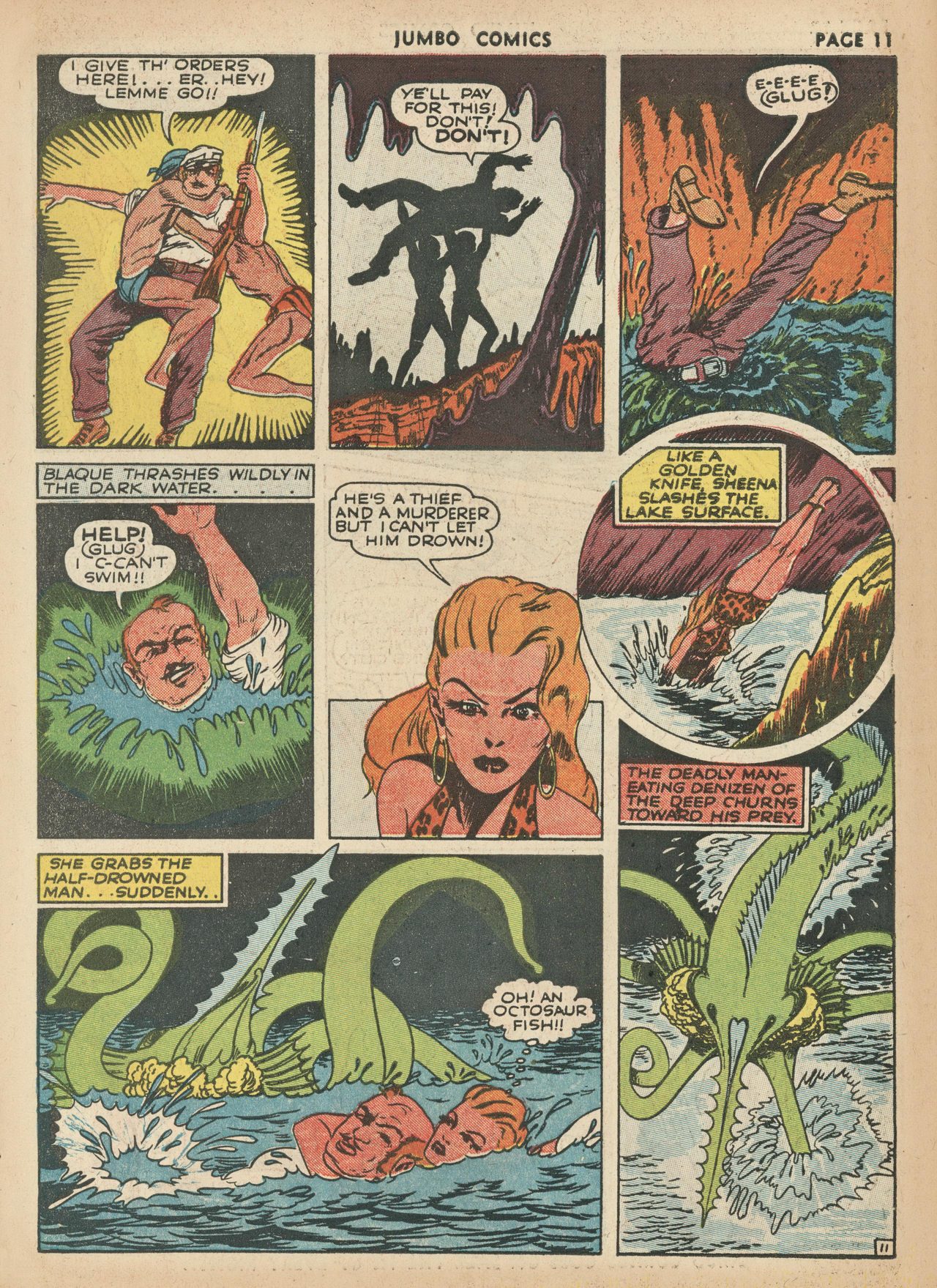 Read online Jumbo Comics comic -  Issue #31 - 13