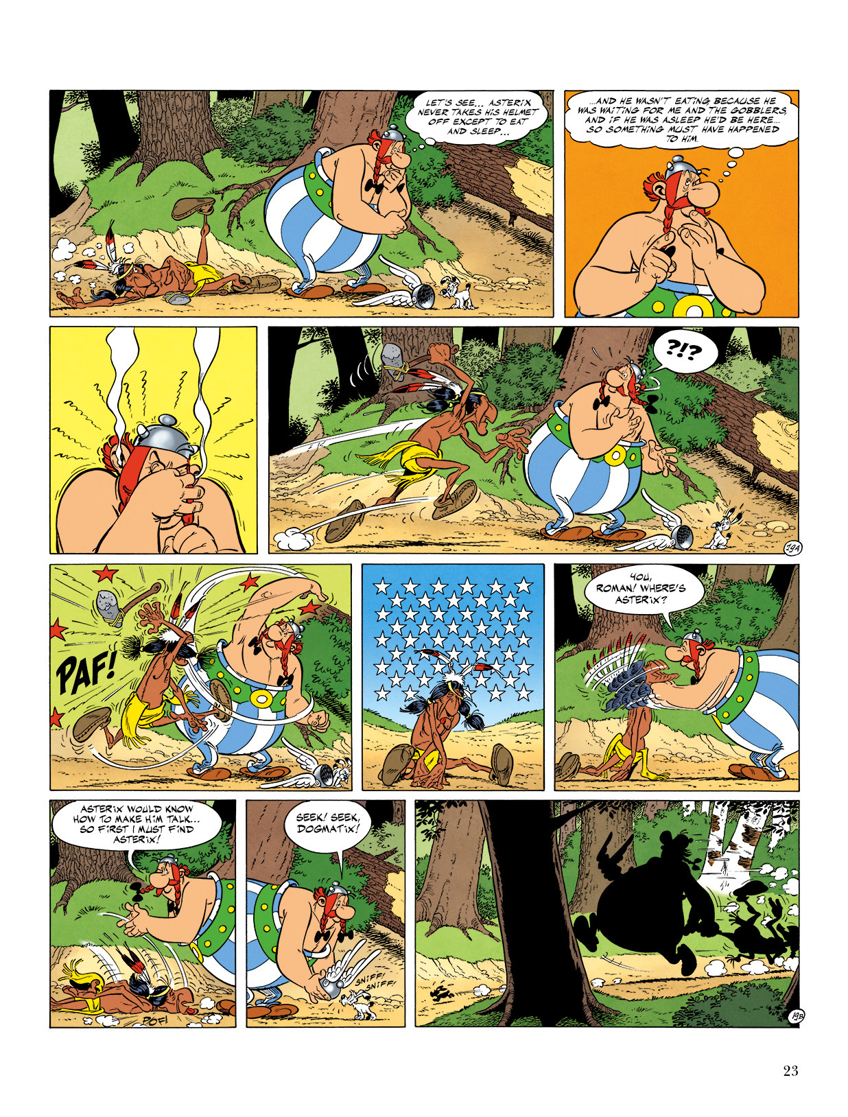 Read online Asterix comic -  Issue #22 - 24