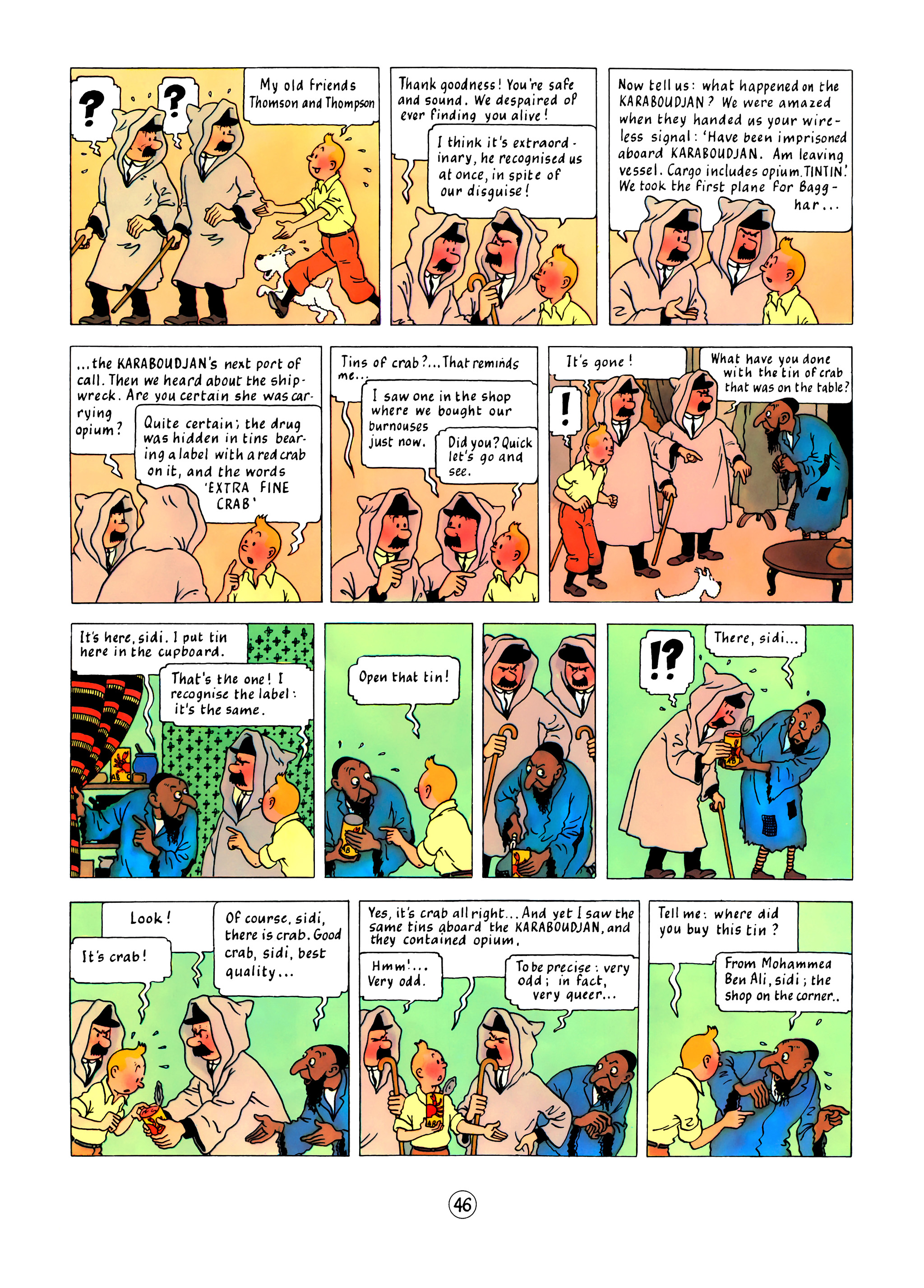 Read online The Adventures of Tintin comic -  Issue #9 - 49
