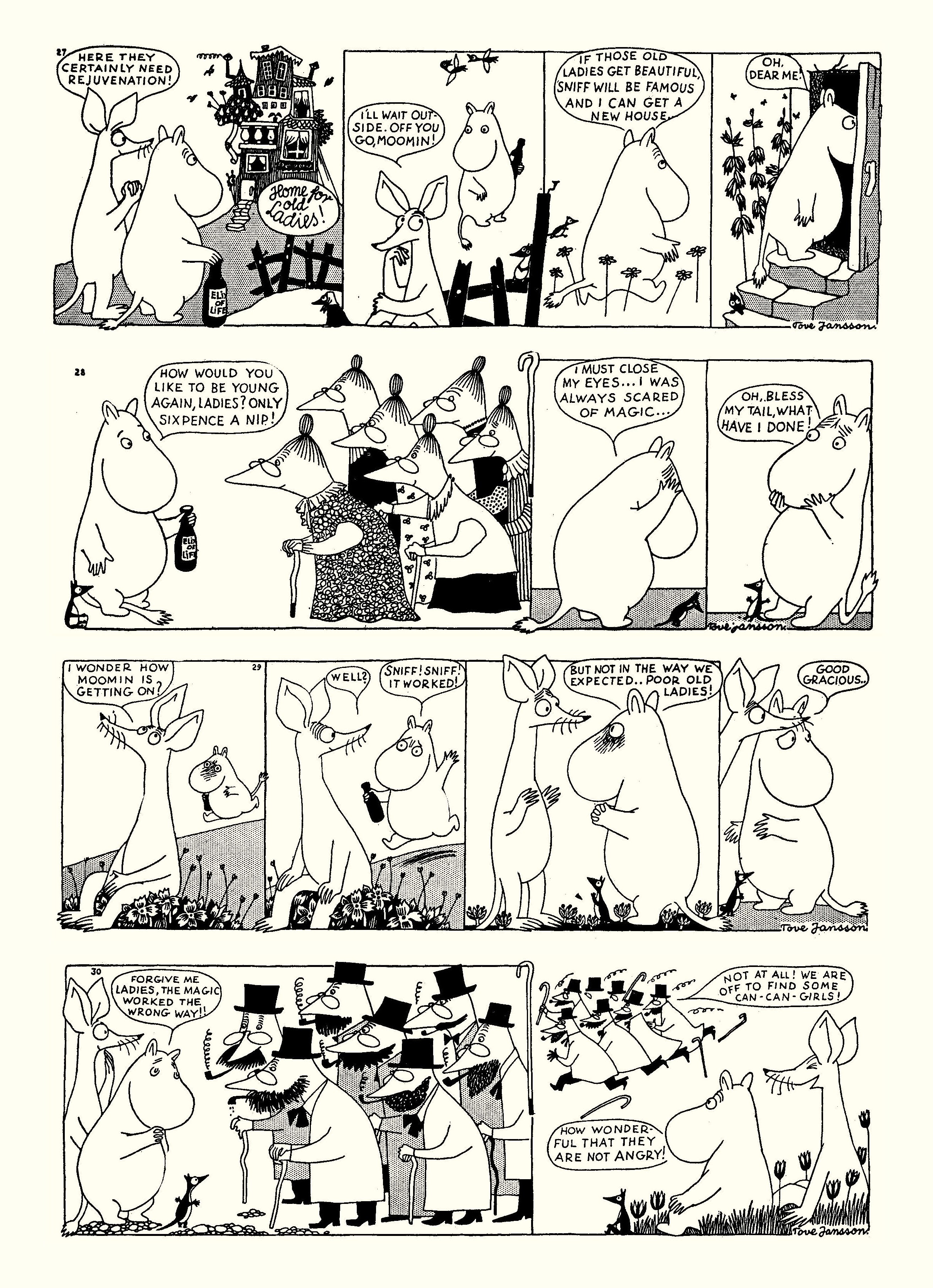 Read online Moomin: The Complete Tove Jansson Comic Strip comic -  Issue # TPB 1 - 13
