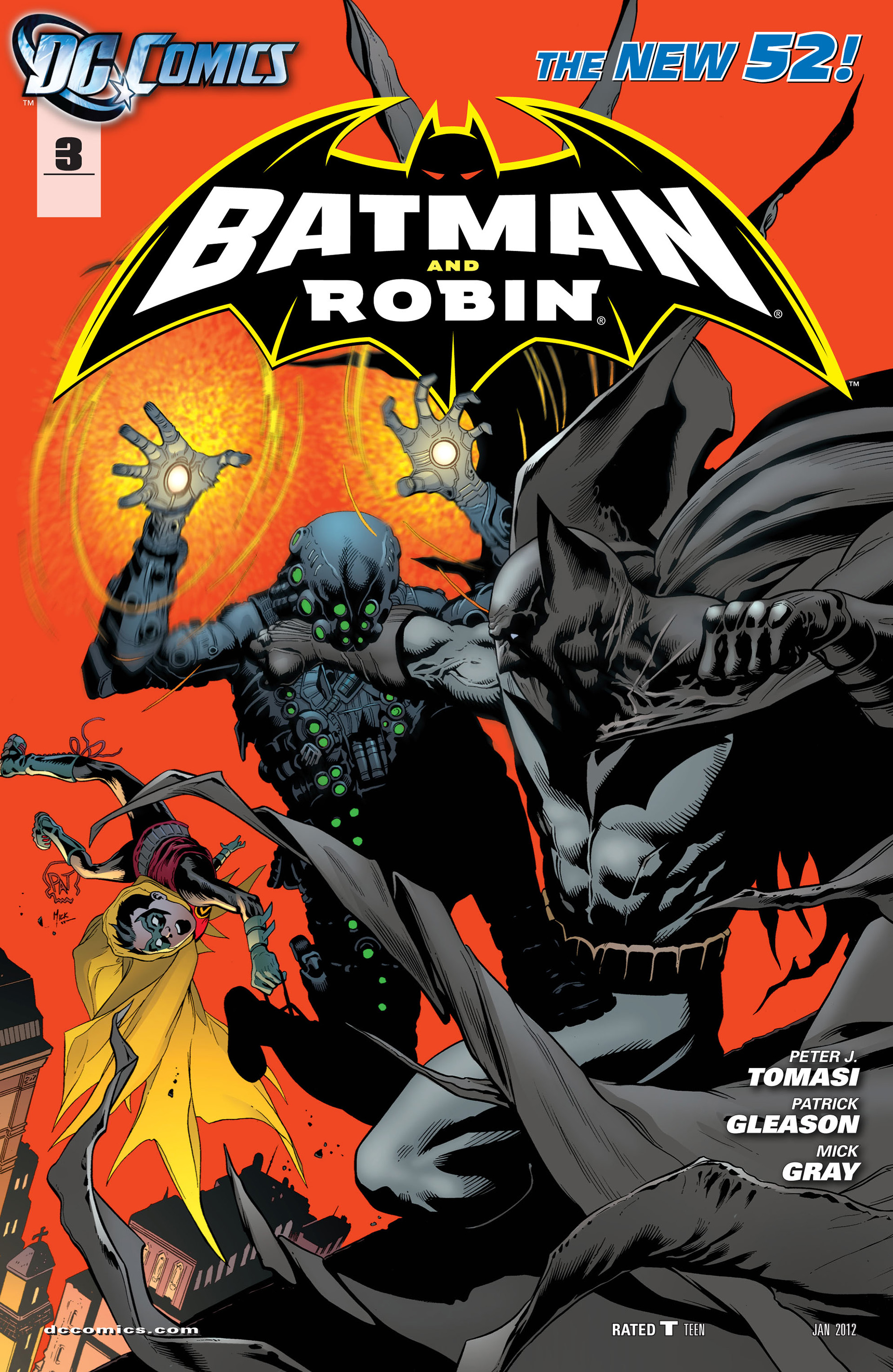 Read online Batman and Robin (2011) comic -  Issue #3 - 1