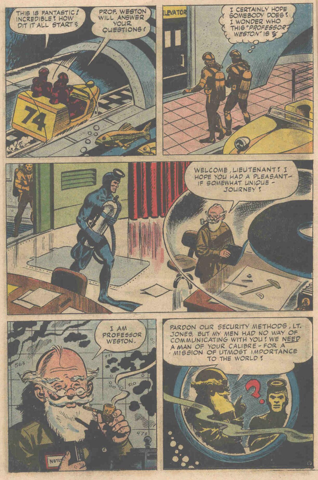 Read online Undersea Agent comic -  Issue #1 - 8