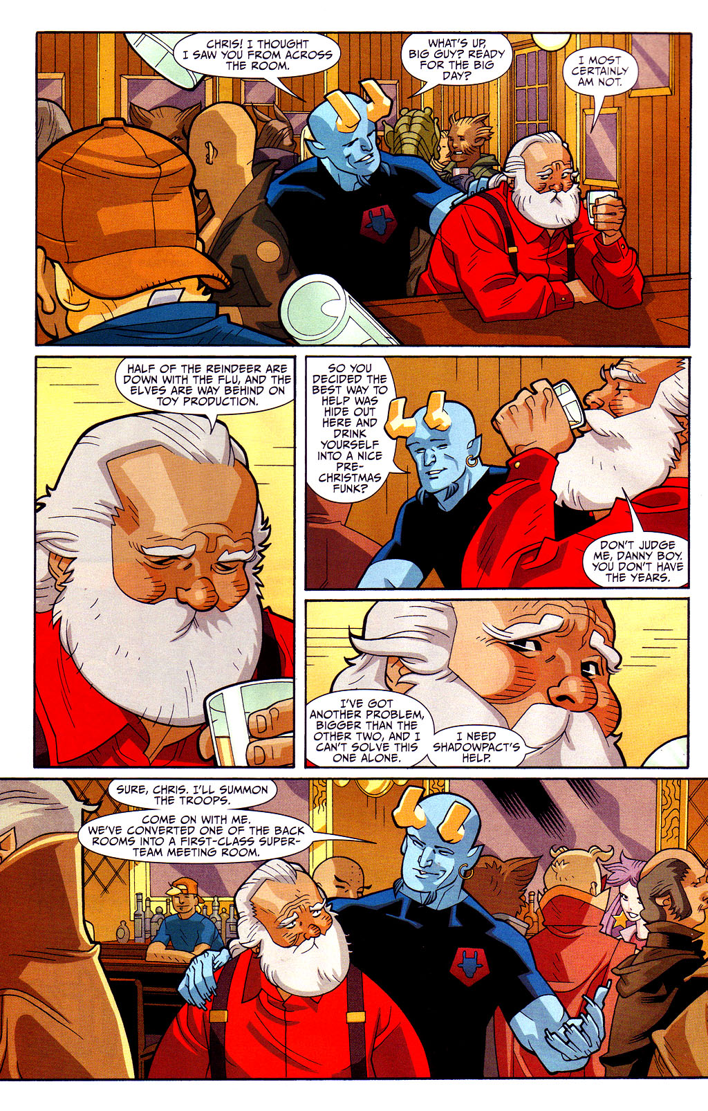 Read online DCU Infinite Holiday Special comic -  Issue # Full - 14
