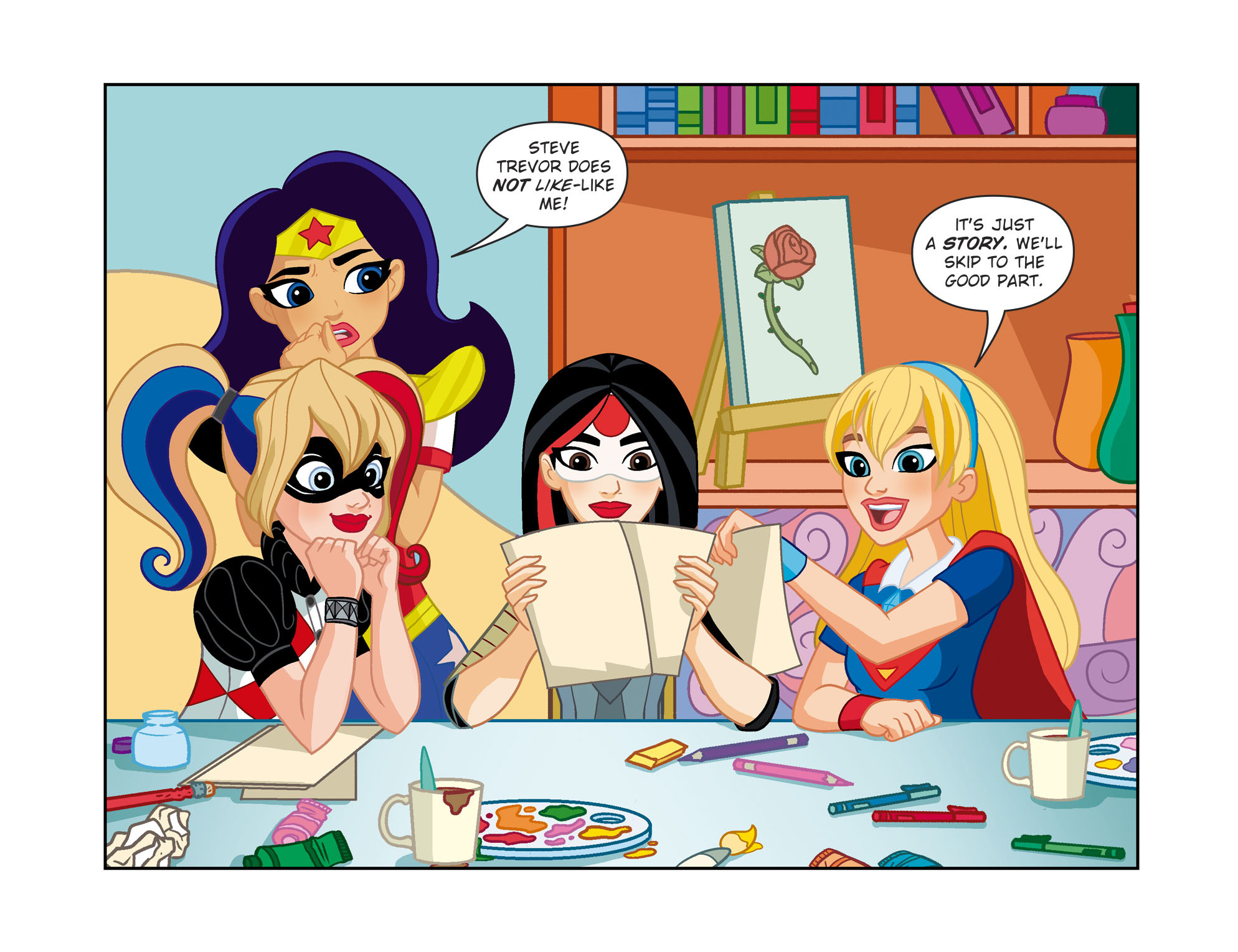Read online DC Super Hero Girls: Out of the Bottle comic -  Issue #2 - 11
