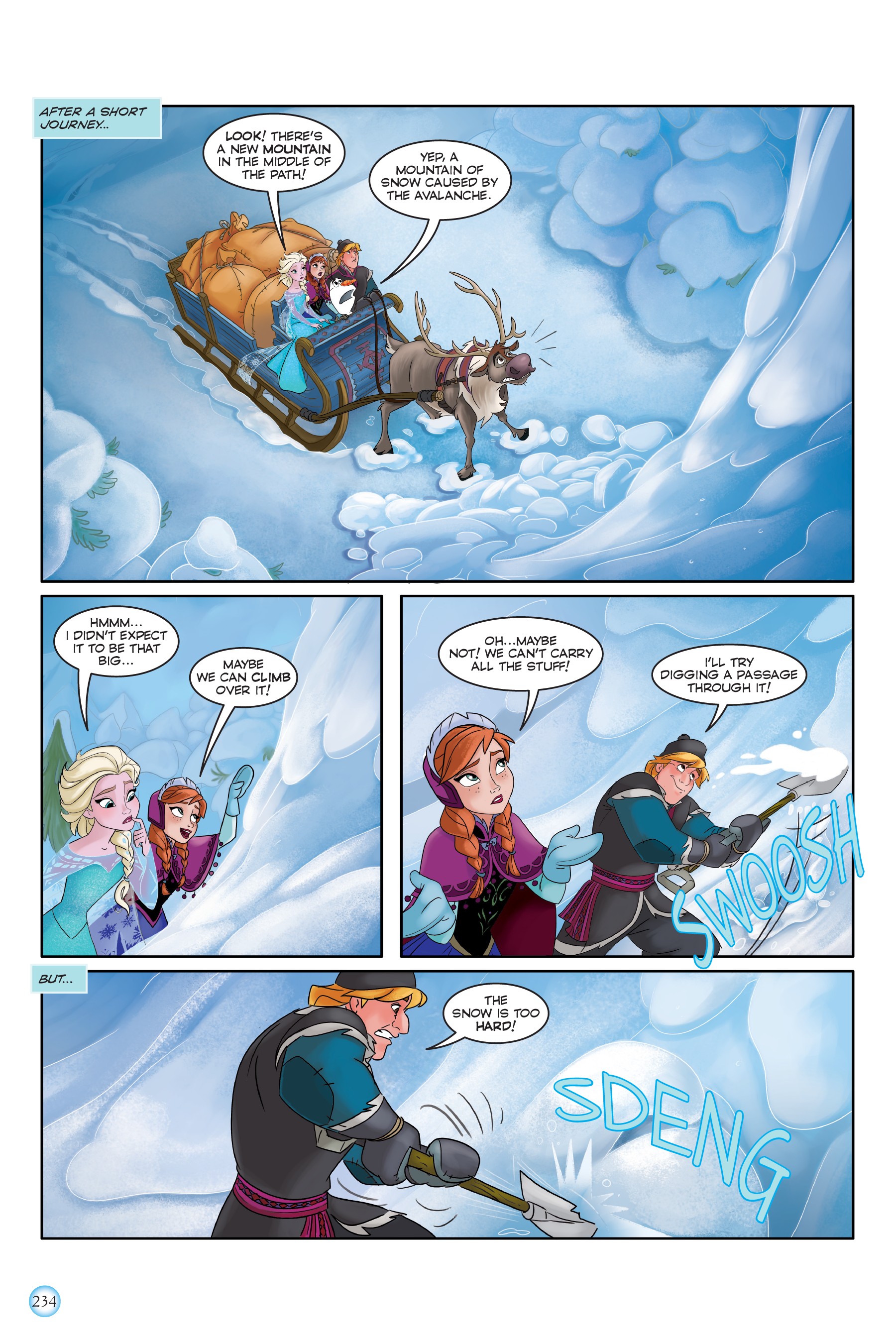 Read online Frozen Adventures: Flurries of Fun comic -  Issue # TPB (Part 3) - 33