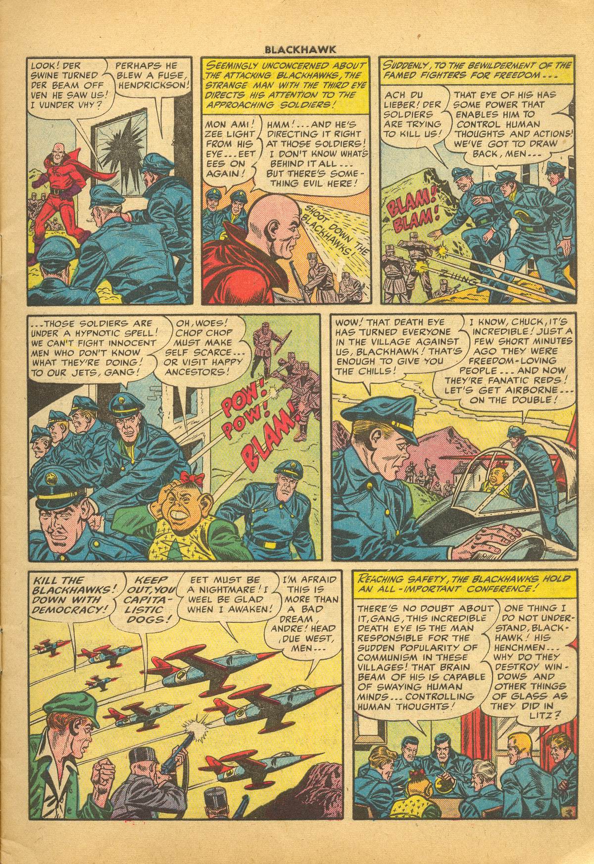 Read online Blackhawk (1957) comic -  Issue #84 - 5