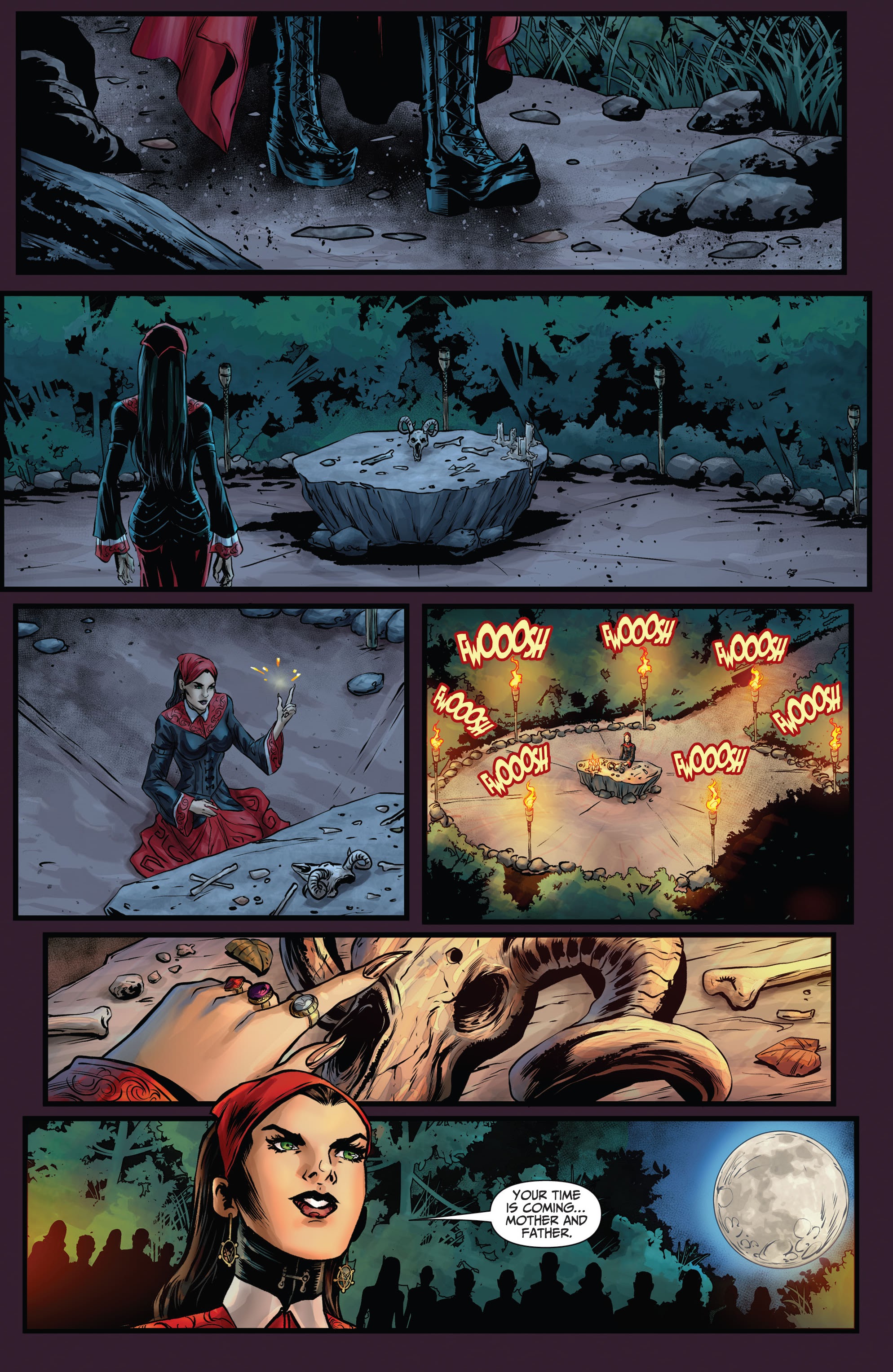 Read online Van Helsing Annual: Hour of the Witch comic -  Issue # Full - 45