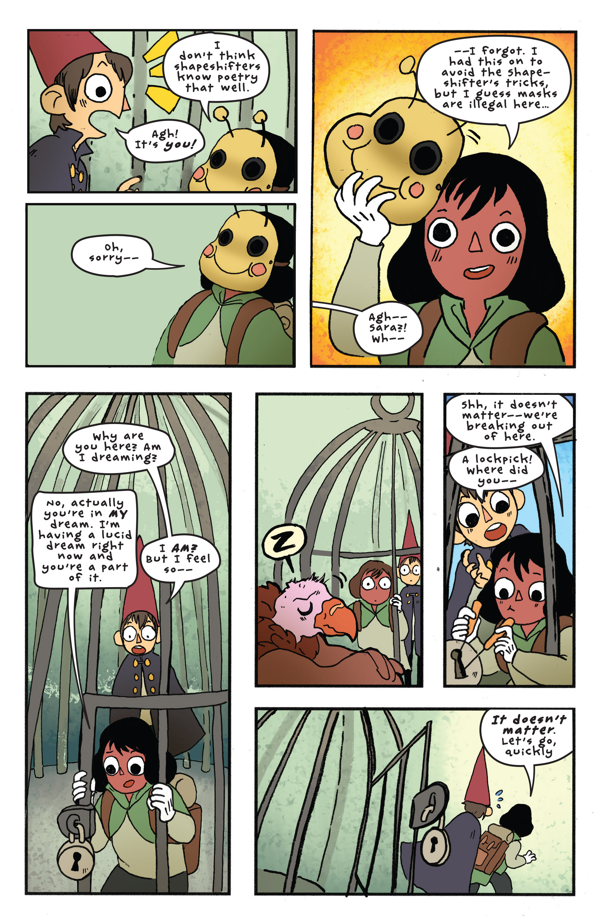 Read online Over the Garden Wall (2016) comic -  Issue #9 - 23