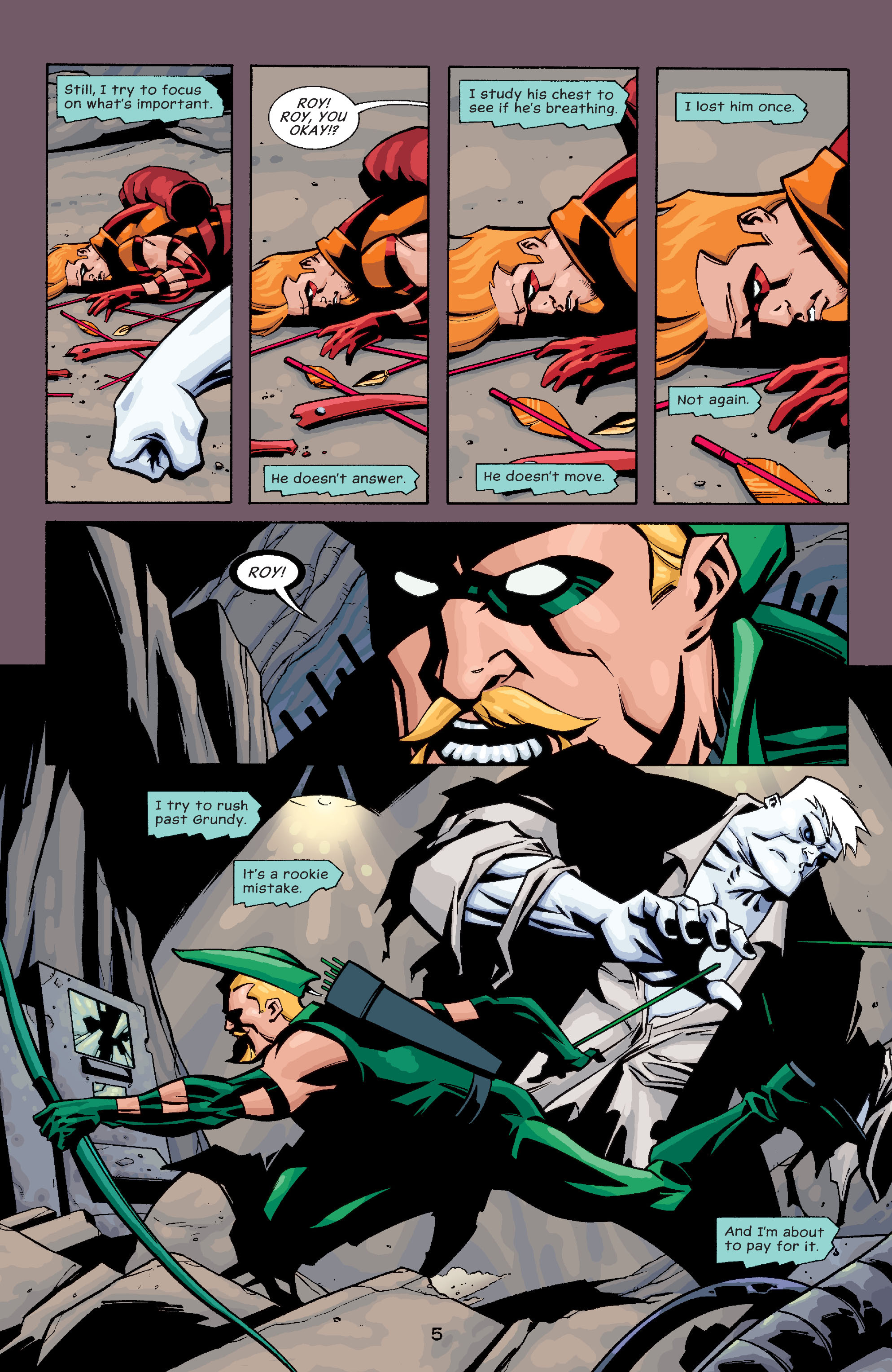 Read online Green Arrow (2001) comic -  Issue #18 - 6