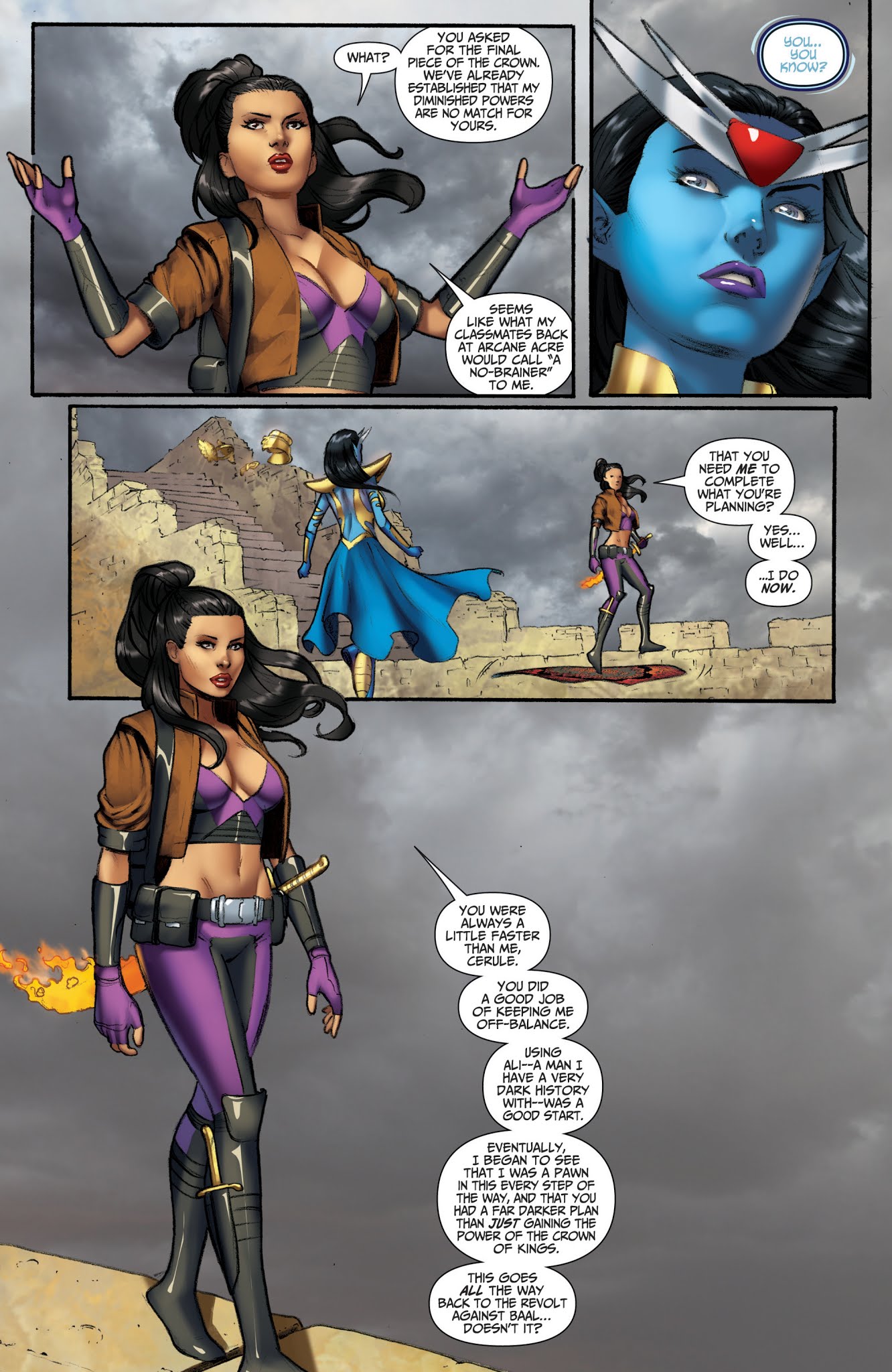 Read online Jasmine: Crown of Kings comic -  Issue #5 - 9