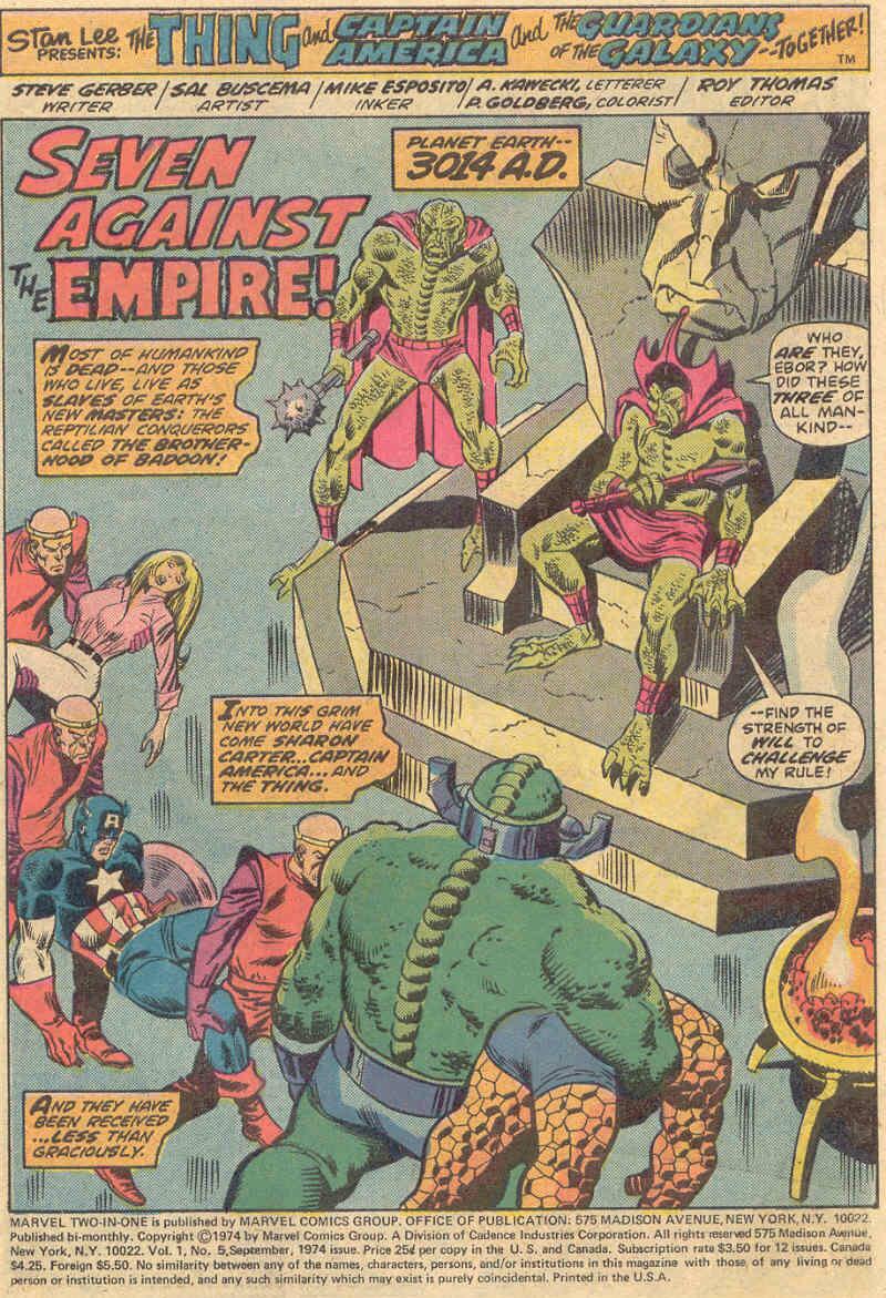 Marvel Two-In-One (1974) issue 5 - Page 2