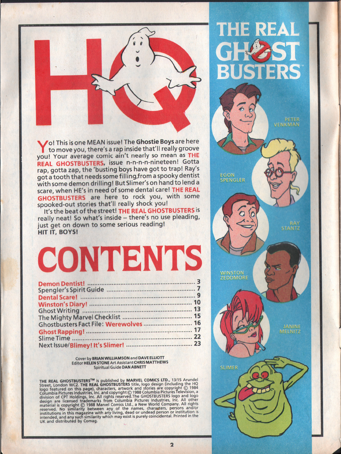 Read online The Real Ghostbusters comic -  Issue #19 - 2