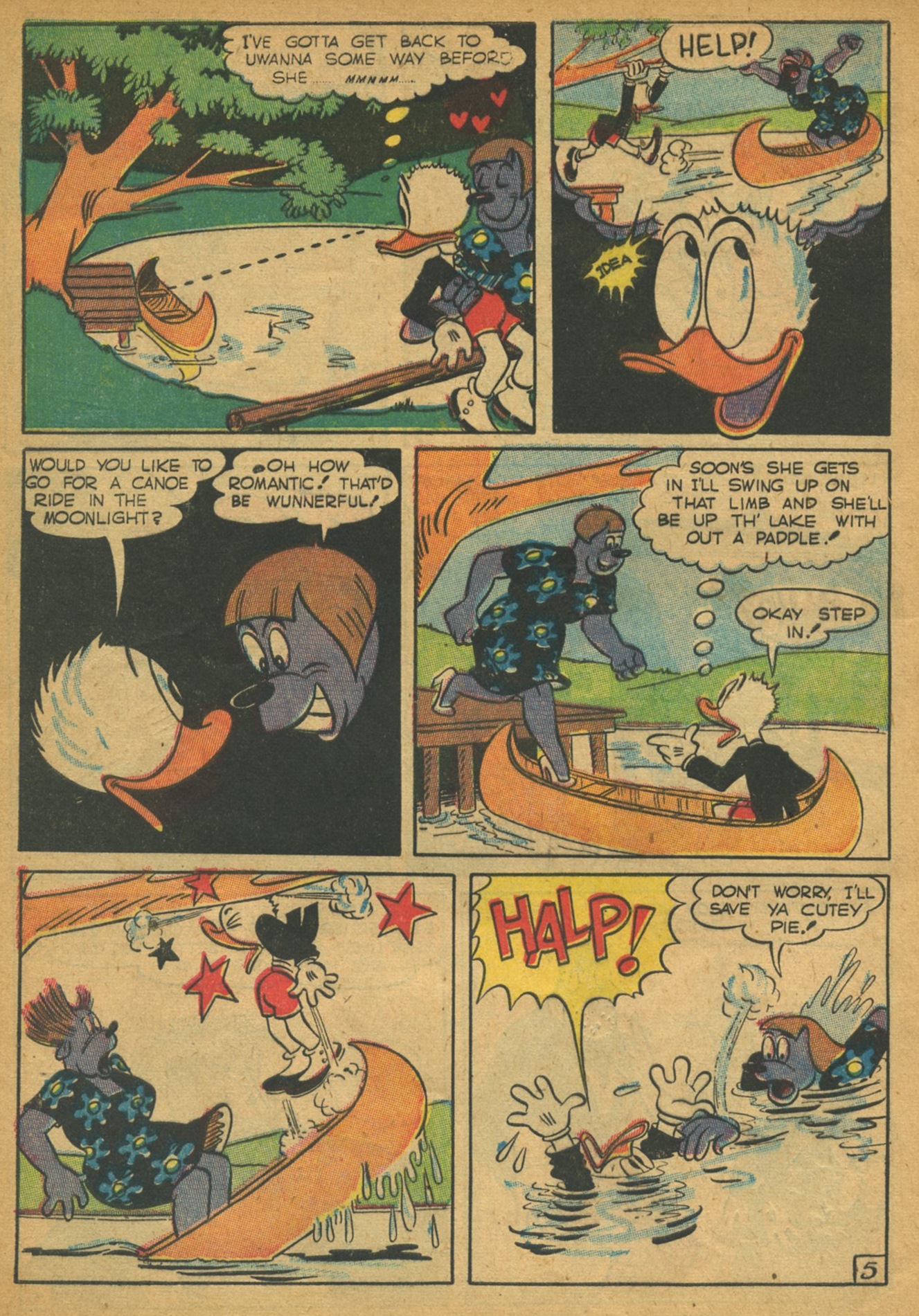 Read online Super Duck Comics comic -  Issue #13 - 46