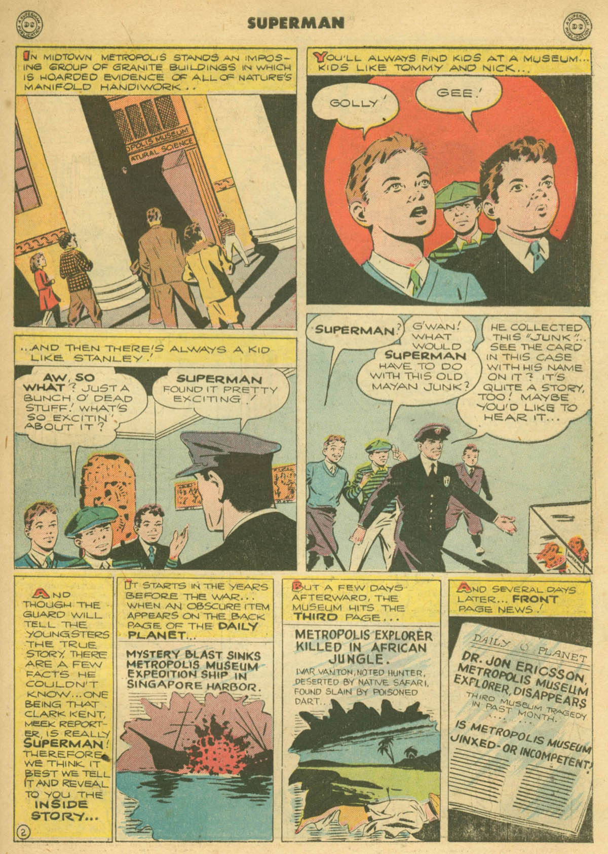 Read online Superman (1939) comic -  Issue #31 - 38