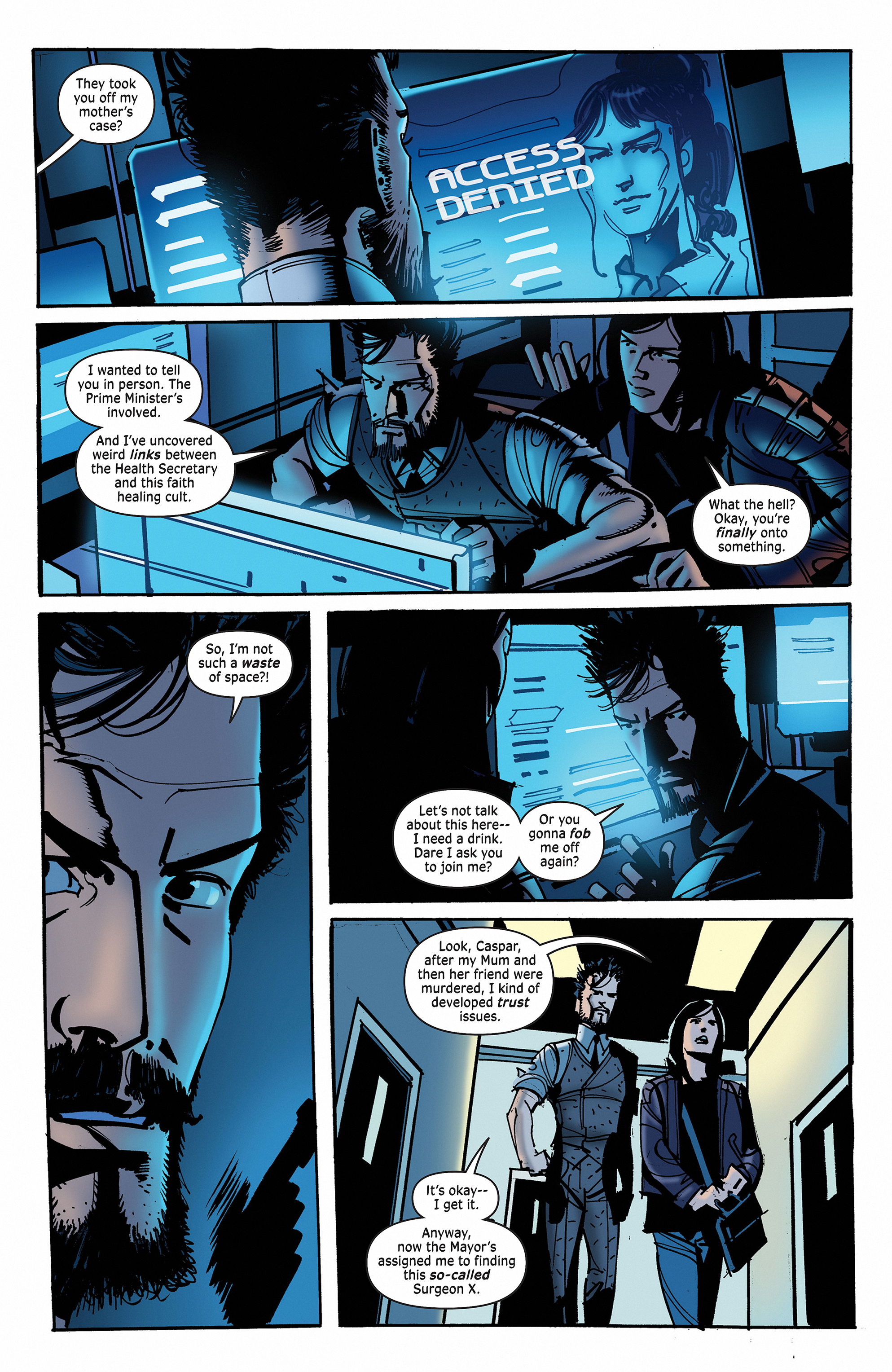 Read online Surgeon X comic -  Issue #6 - 18