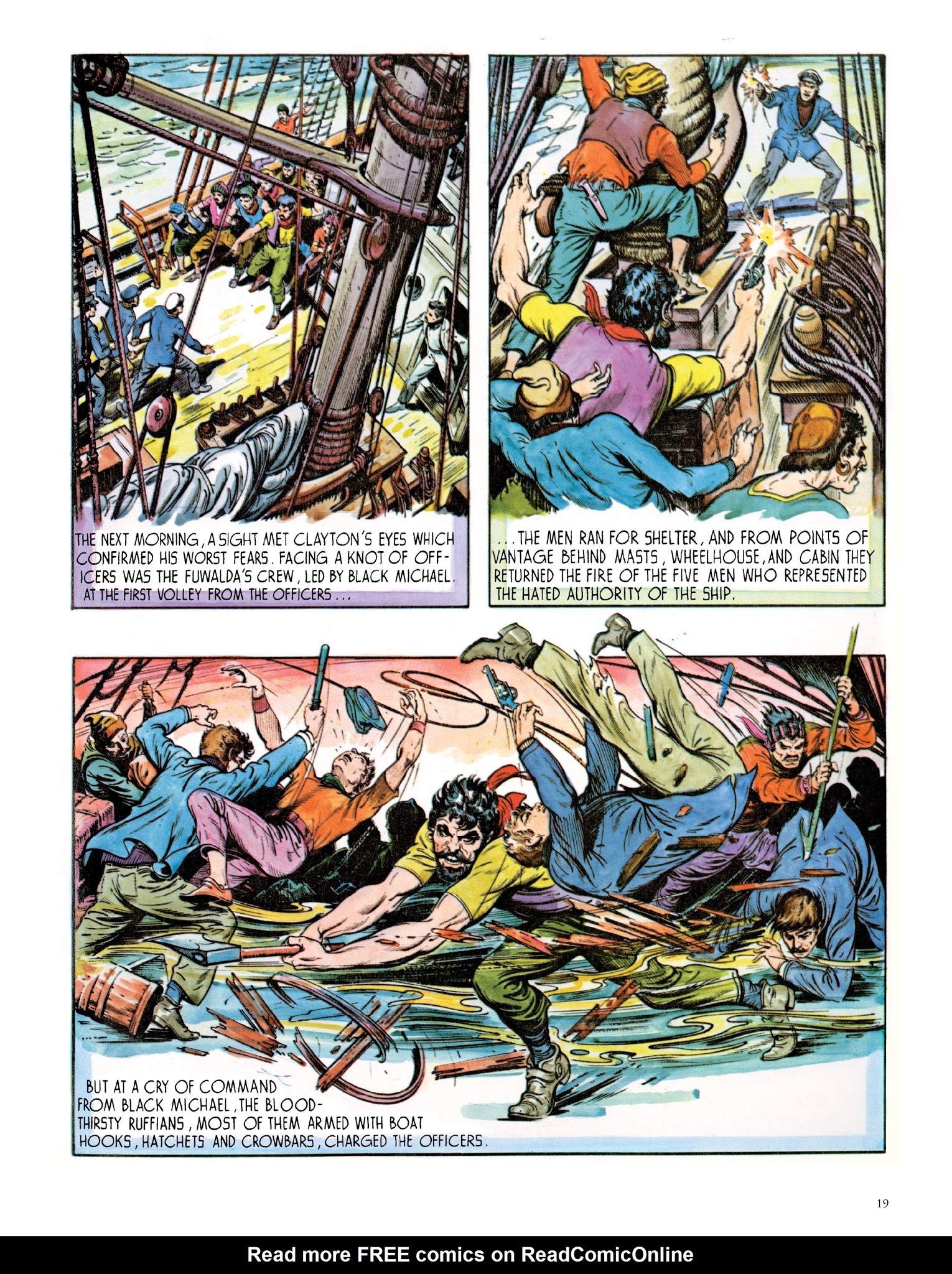 Read online Edgar Rice Burroughs' Tarzan: Burne Hogarth's Lord of the Jungle comic -  Issue # TPB - 21