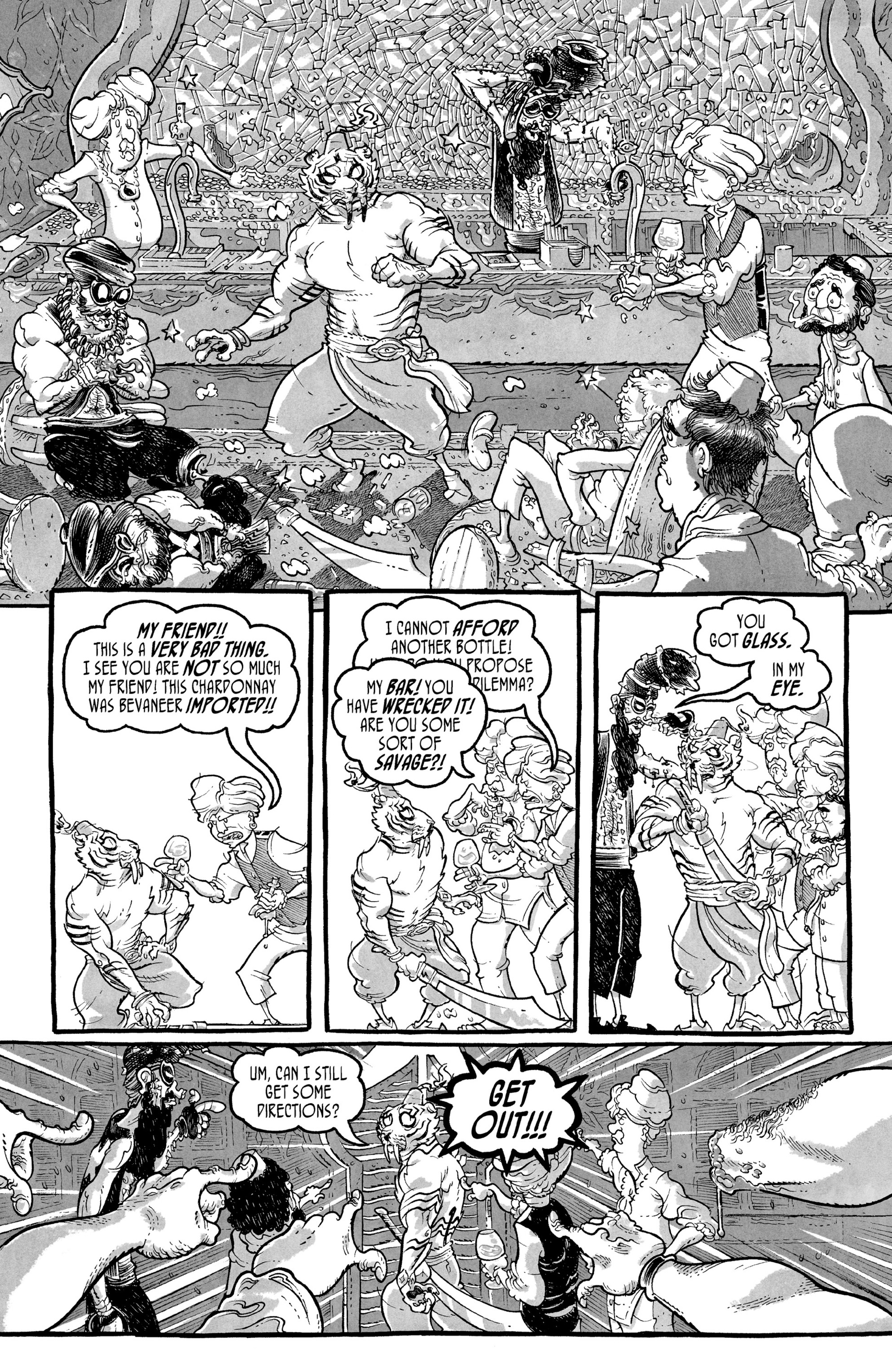 Read online Sabertooth Swordsman comic -  Issue # TPB - 38