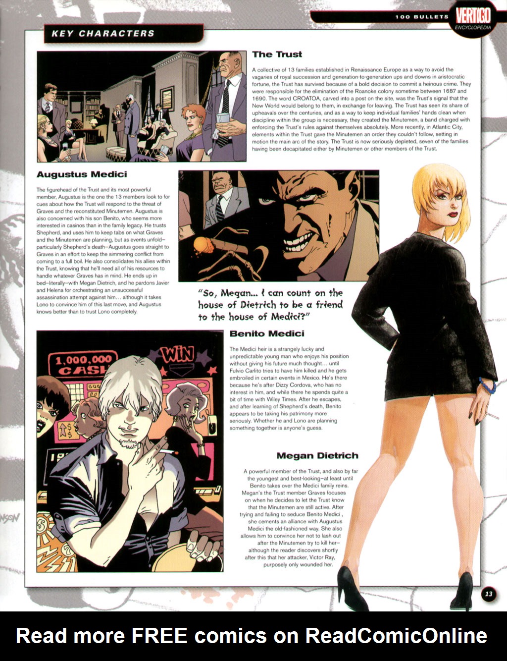 Read online The Vertigo Encyclopedia comic -  Issue # TPB (Part 1) - 13