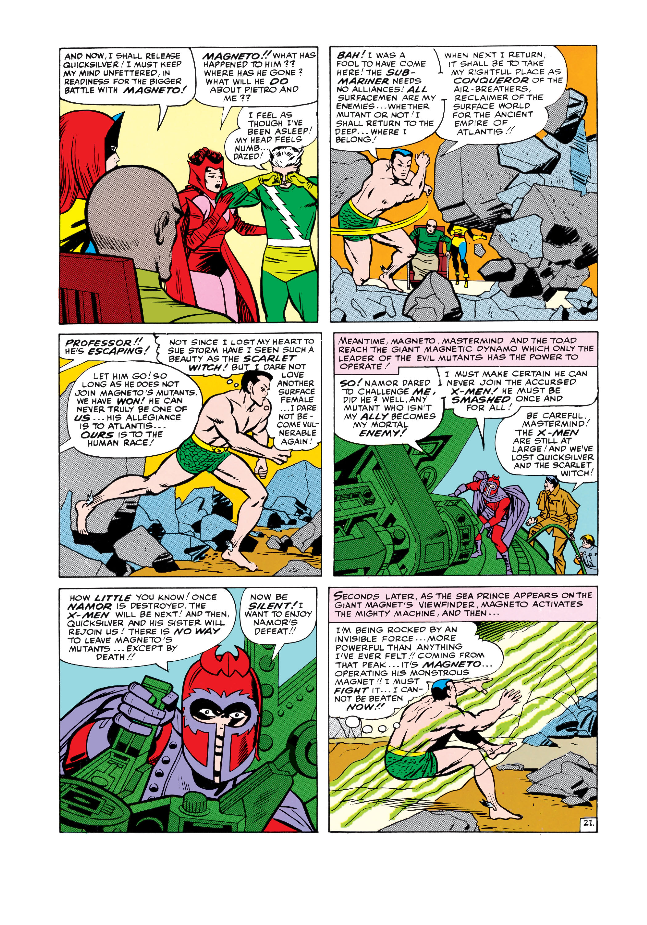 Read online Uncanny X-Men (1963) comic -  Issue #6 - 22