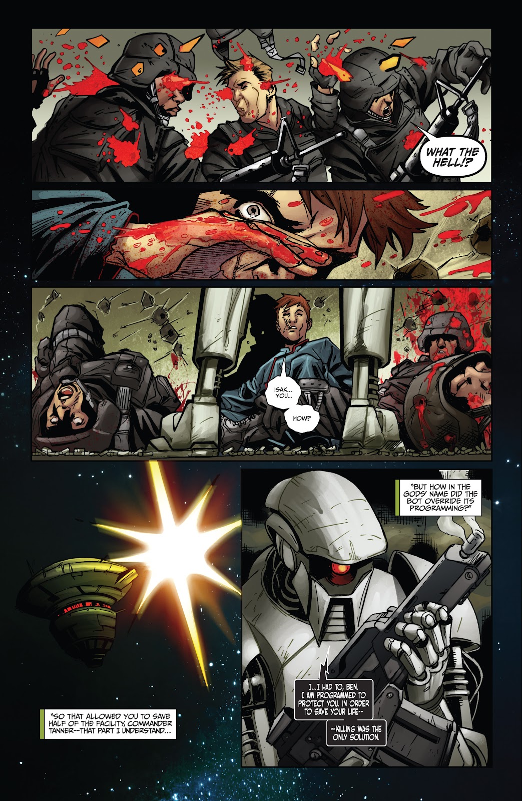 Battlestar Galactica: Cylon War issue 2 - Page 11