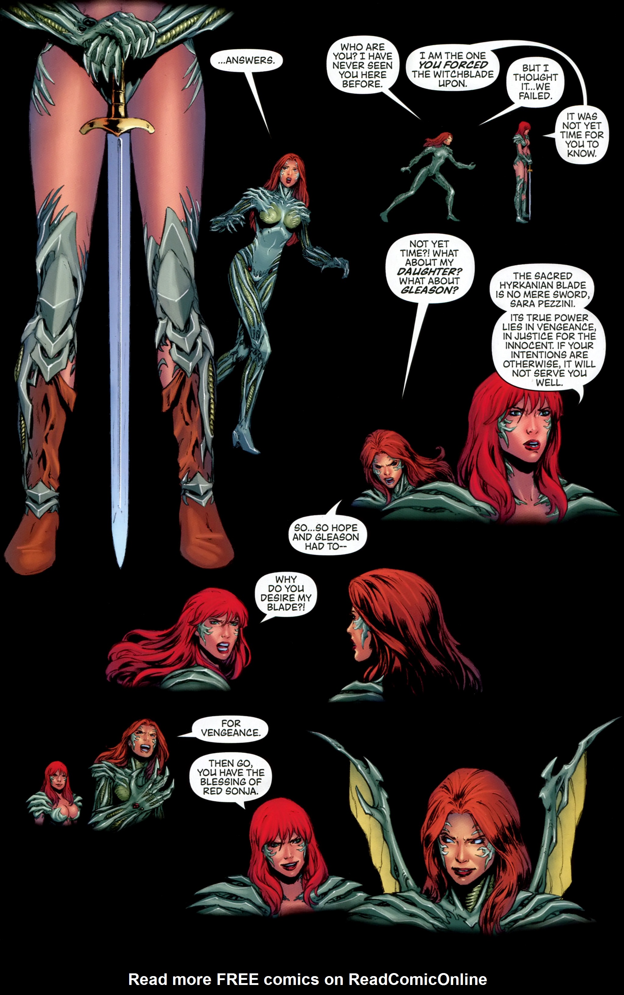 Read online Witchblade/Red Sonja comic -  Issue #4 - 20