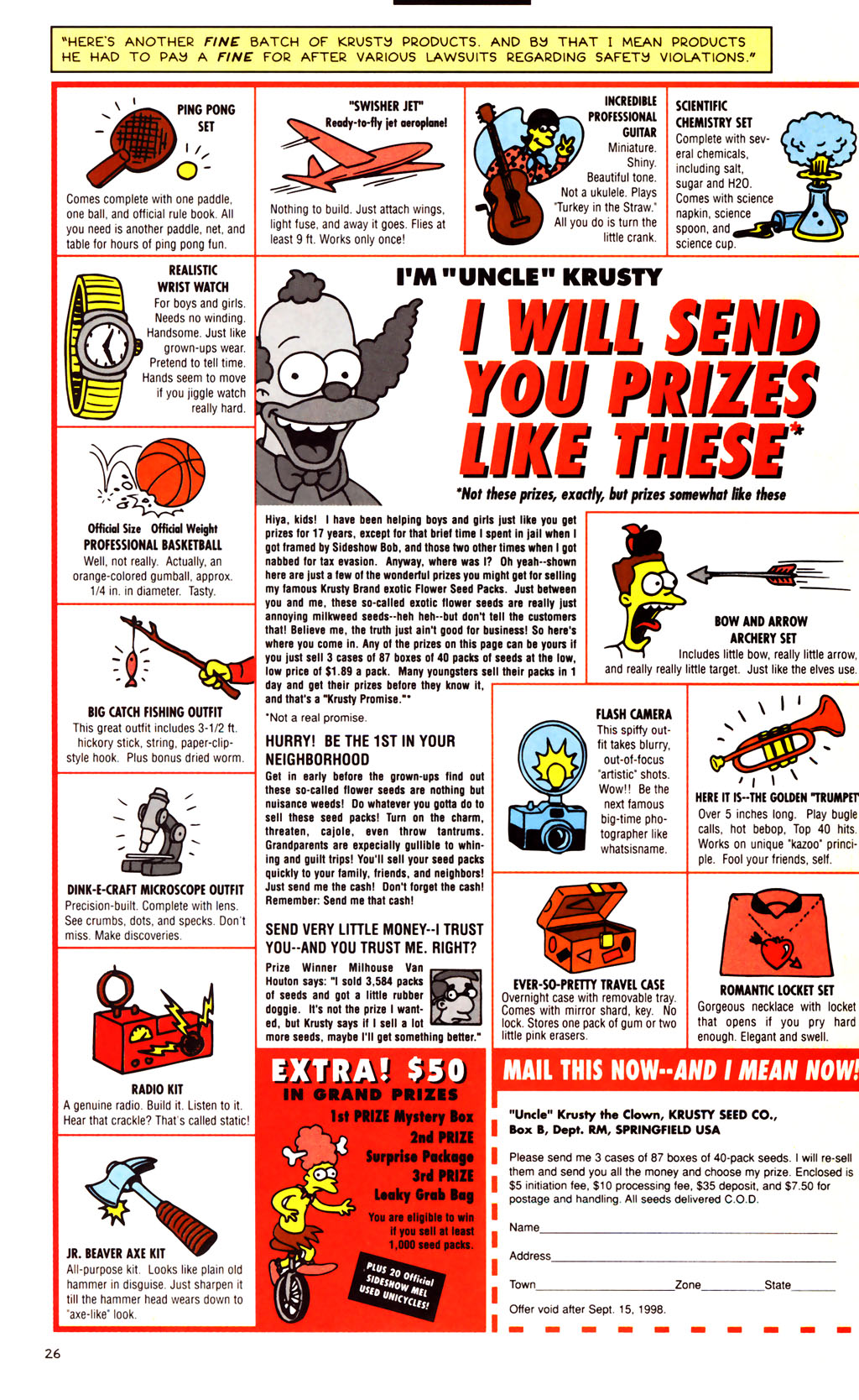 Read online Simpsons Comics comic -  Issue #100 - 28