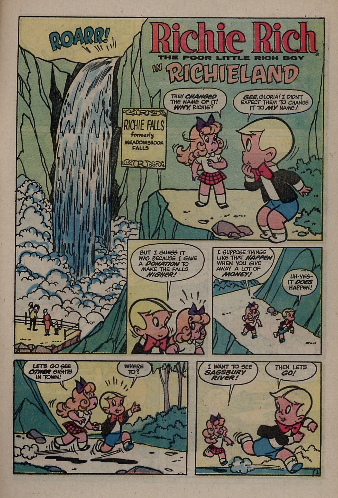 Read online Richie Rich & Dollar the Dog comic -  Issue #4 - 37
