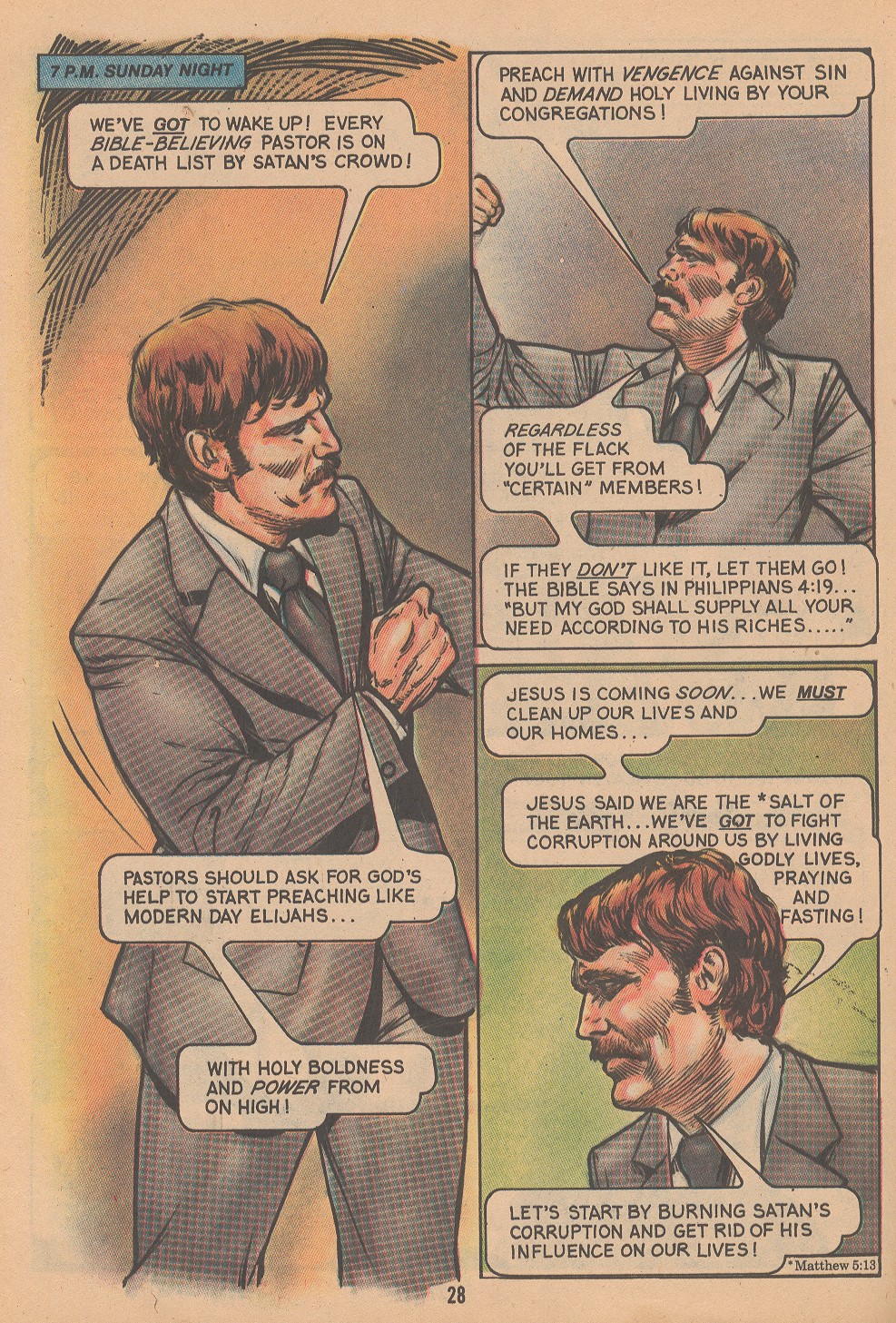 Read online The Crusaders (1974) comic -  Issue #10 - 30