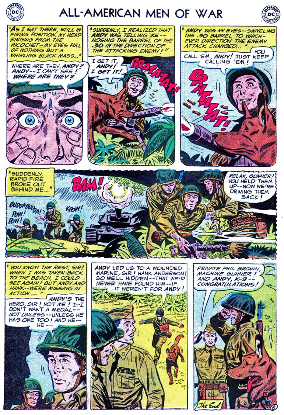 Read online All-American Men of War comic -  Issue #28 - 10