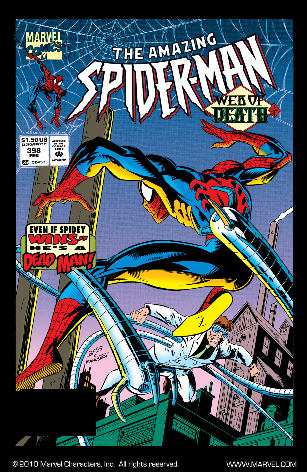 Read online The Amazing Spider-Man (1963) comic -  Issue #398 - 1