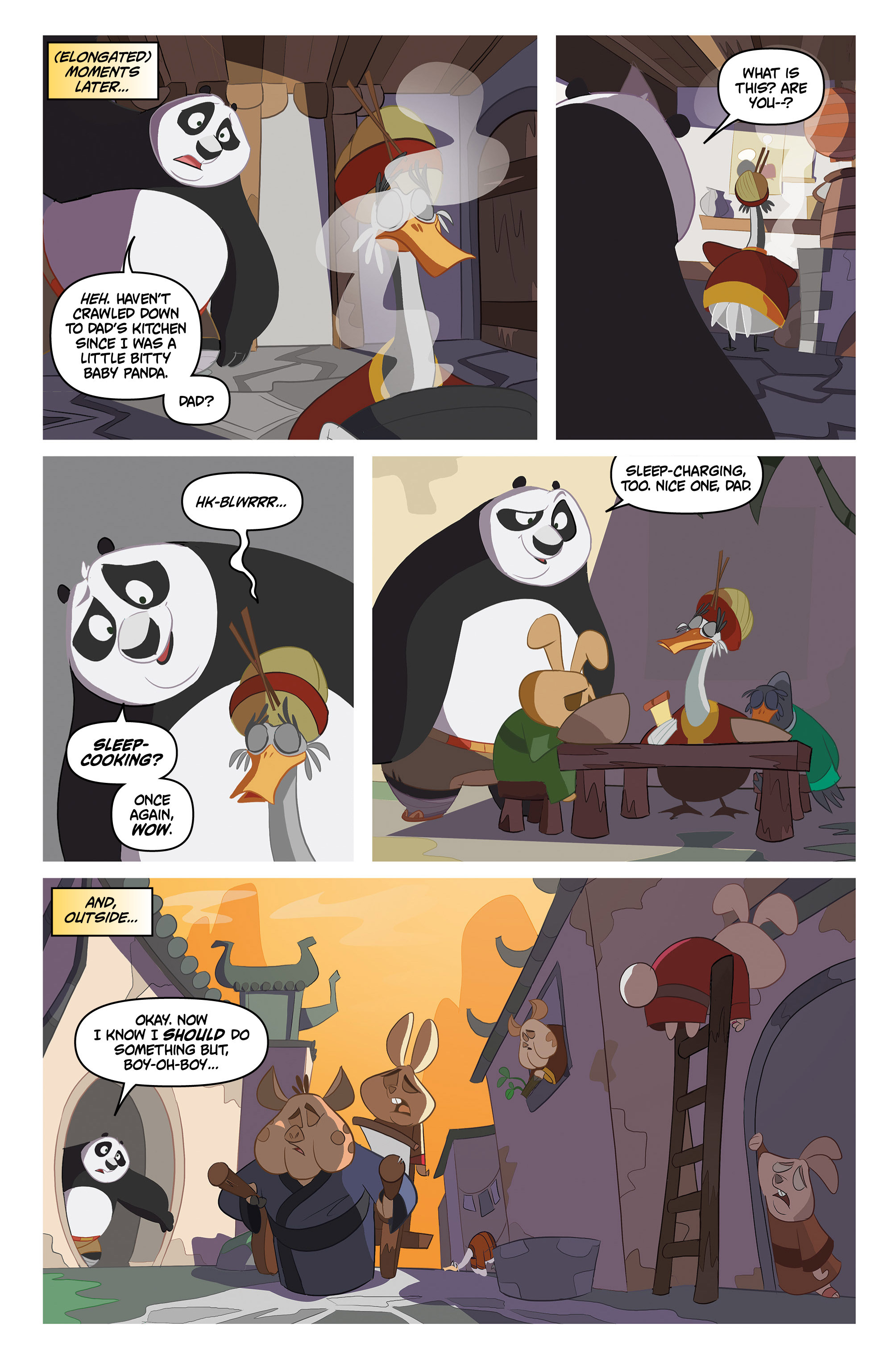 Read online DreamWorks Kung Fu Panda comic -  Issue #1 - 8
