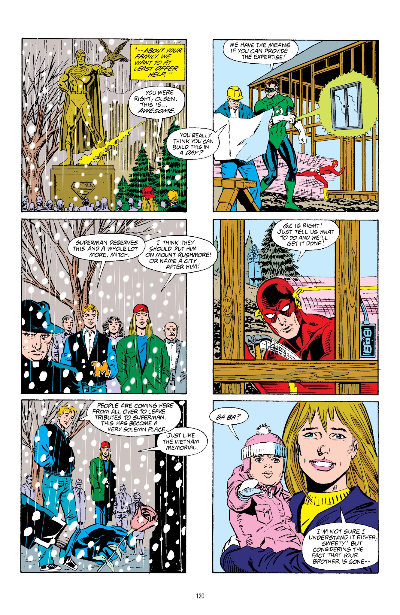 Read online Superman: Funeral For A Friend comic -  Issue # TPB - 112