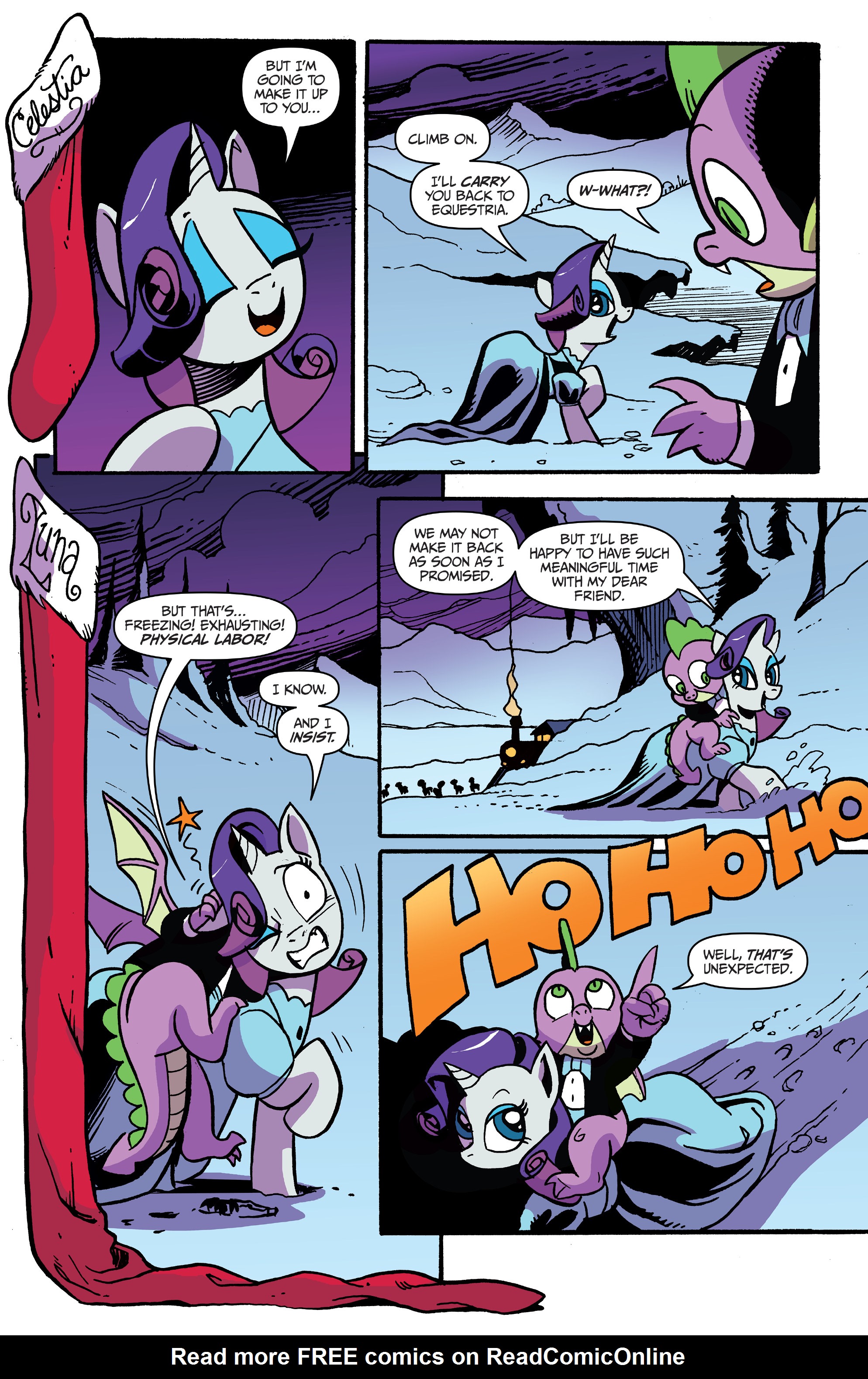 Read online My Little Pony Holiday Special (2019) comic -  Issue # Full - 18