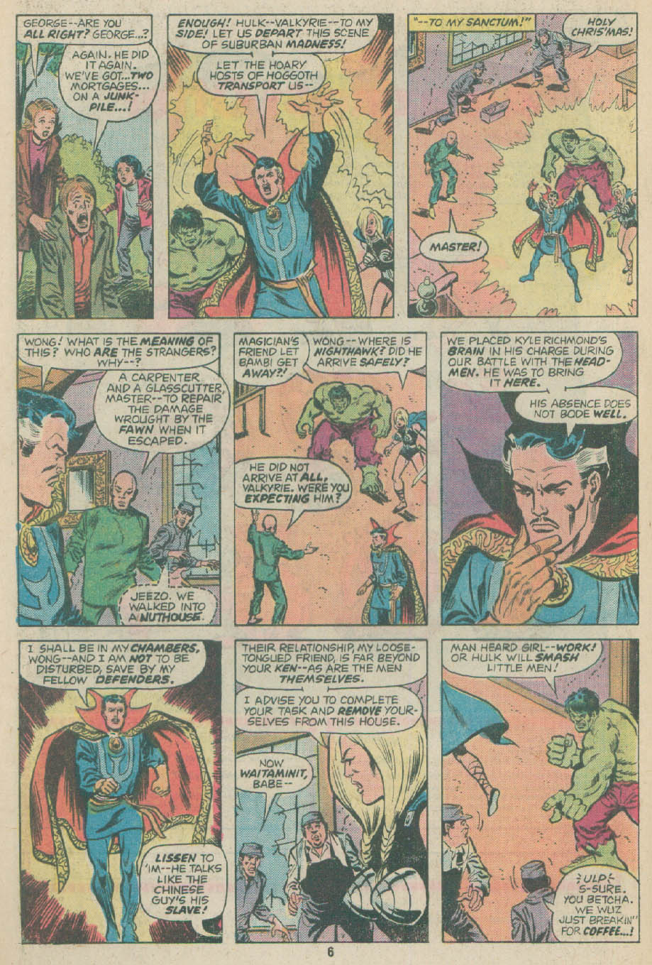 Read online The Defenders (1972) comic -  Issue #34 - 5