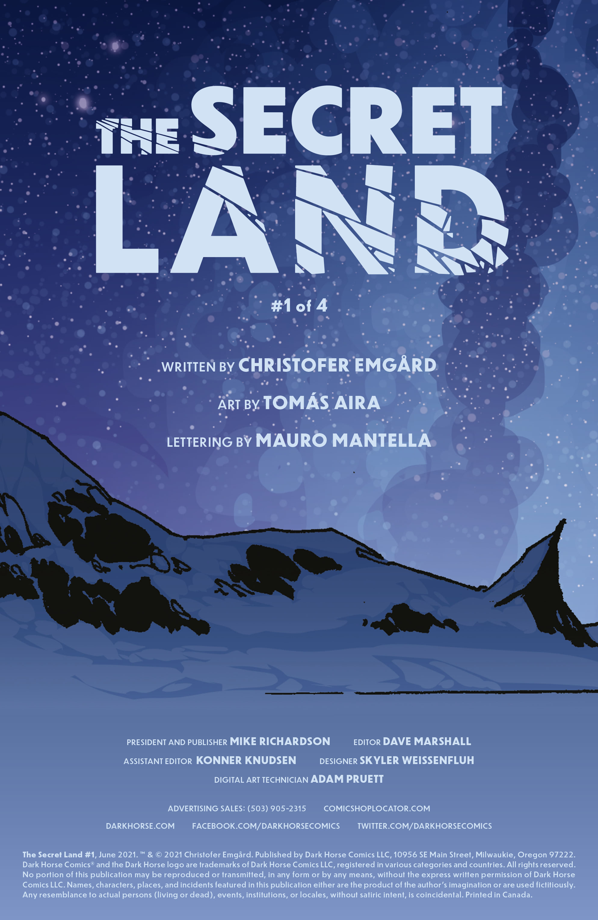 Read online The Secret Land comic -  Issue #1 - 2