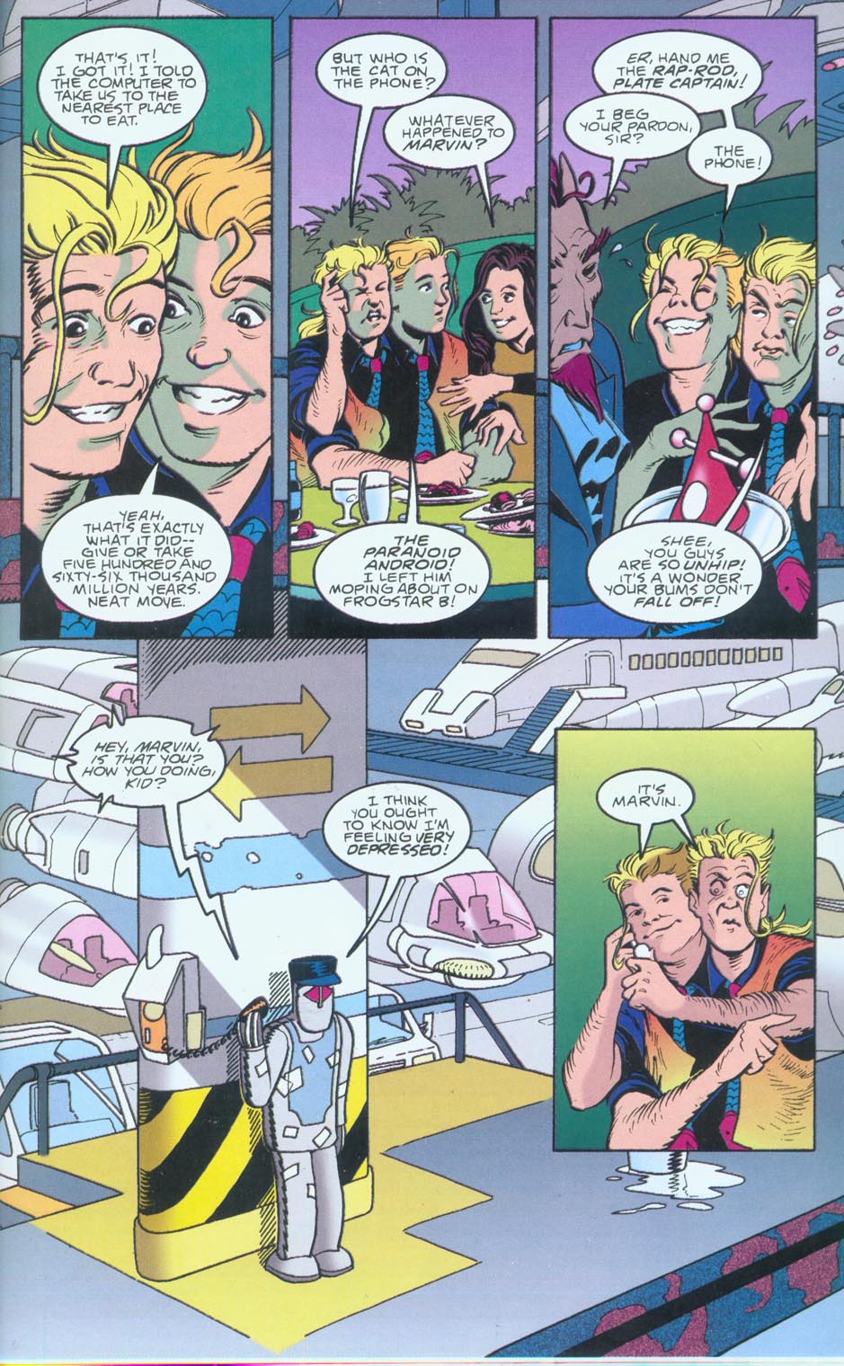 Read online The Restaurant at the End of the Universe comic -  Issue #2 - 35