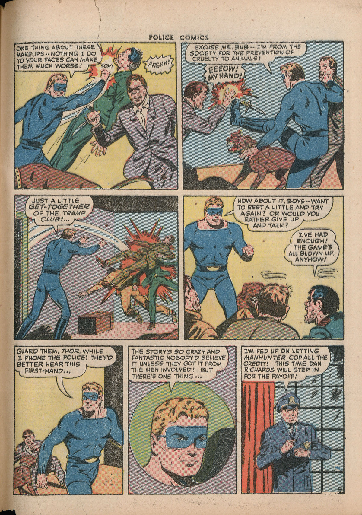 Read online Police Comics comic -  Issue #43 - 57