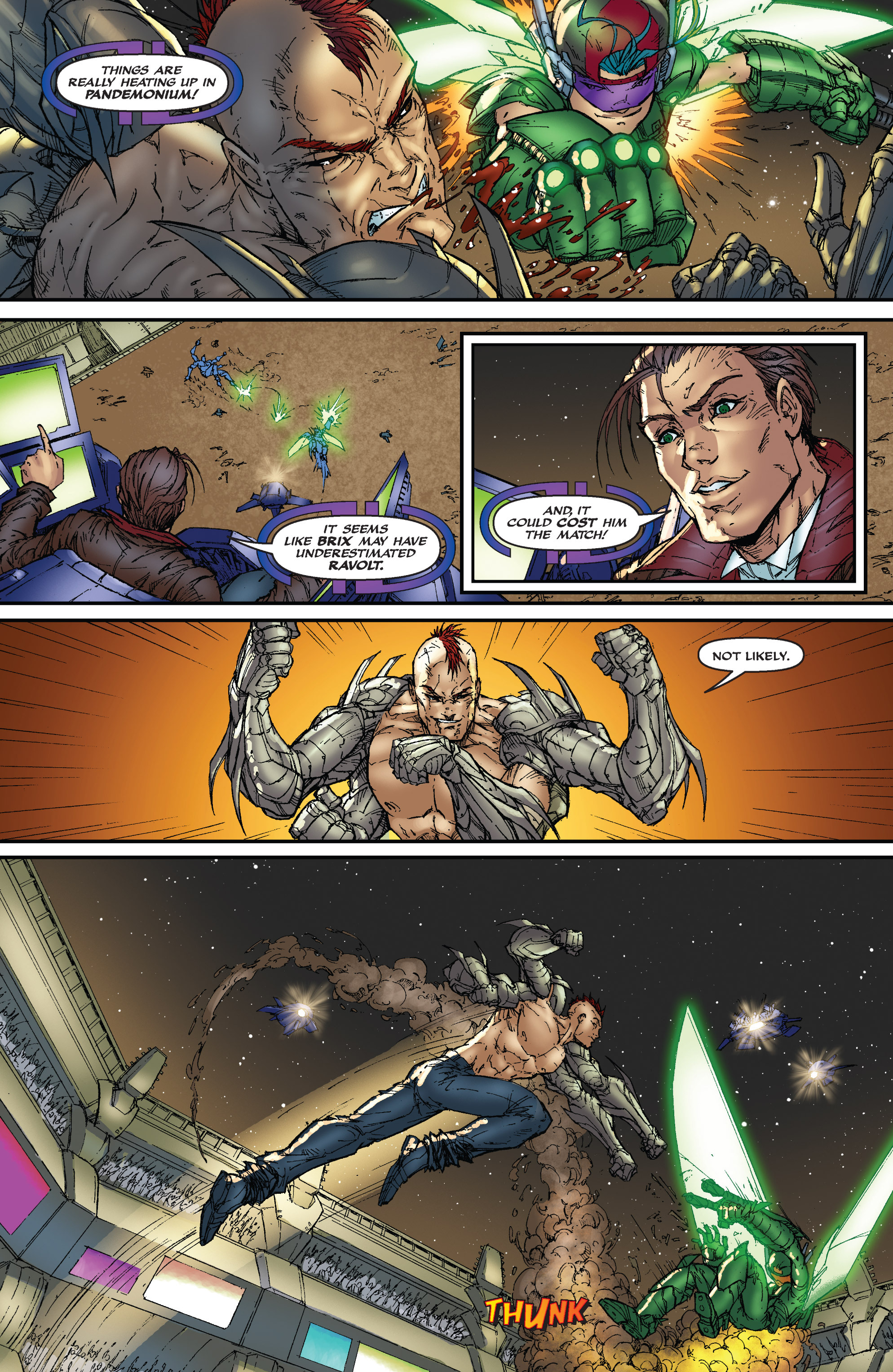 Read online Michael Turner's Soulfire (2013) comic -  Issue #4 - 9