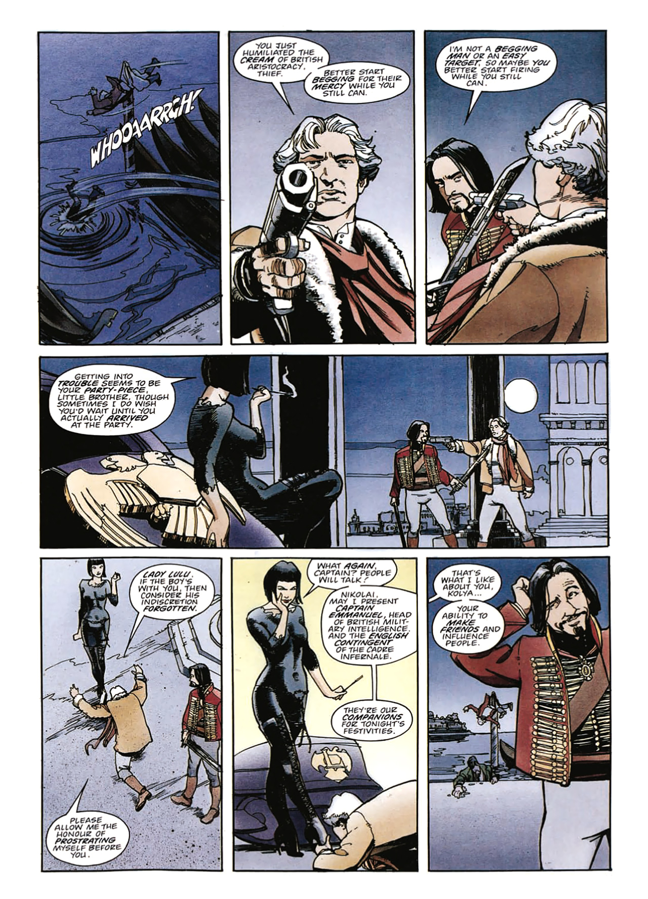 Read online Nikolai Dante comic -  Issue # TPB 2 - 165