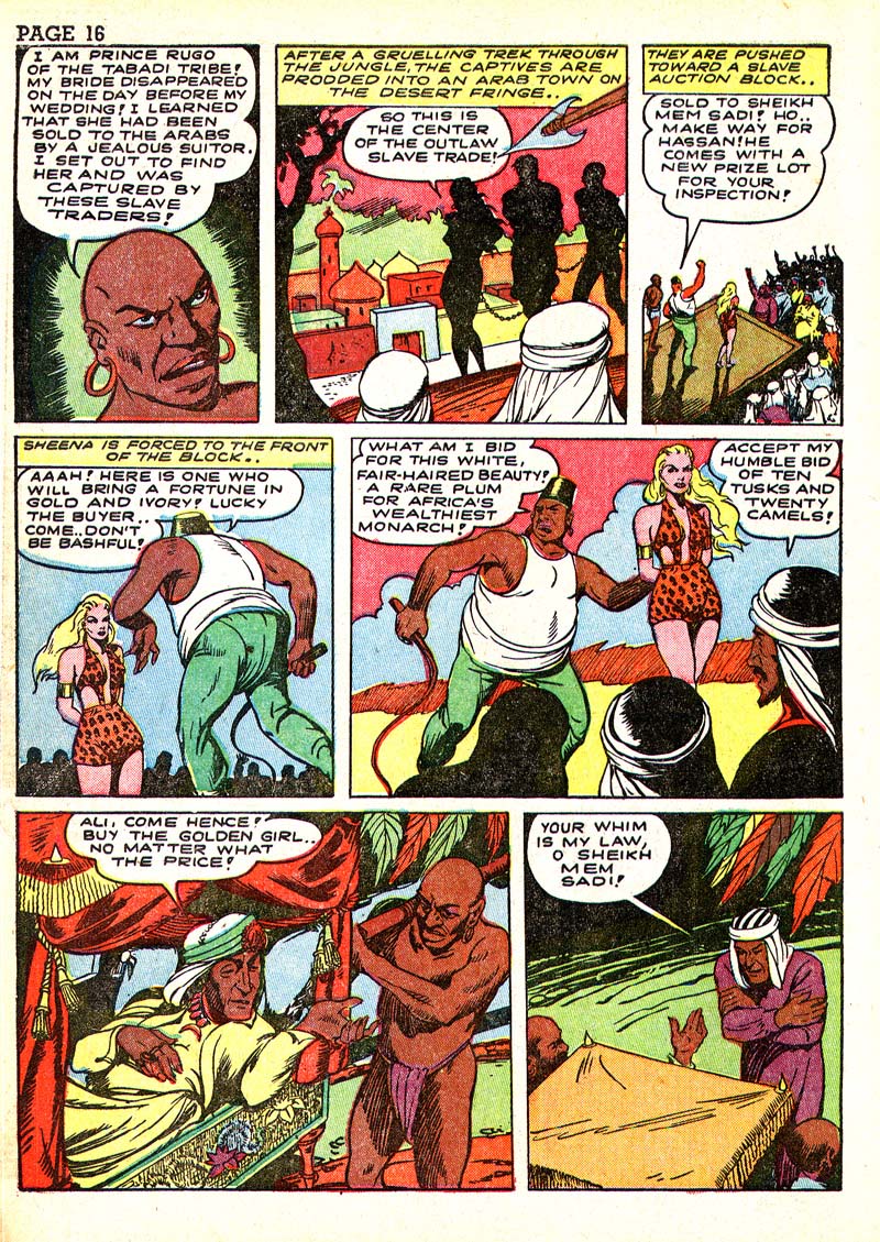 Read online Sheena, Queen of the Jungle (1942) comic -  Issue #3 - 19