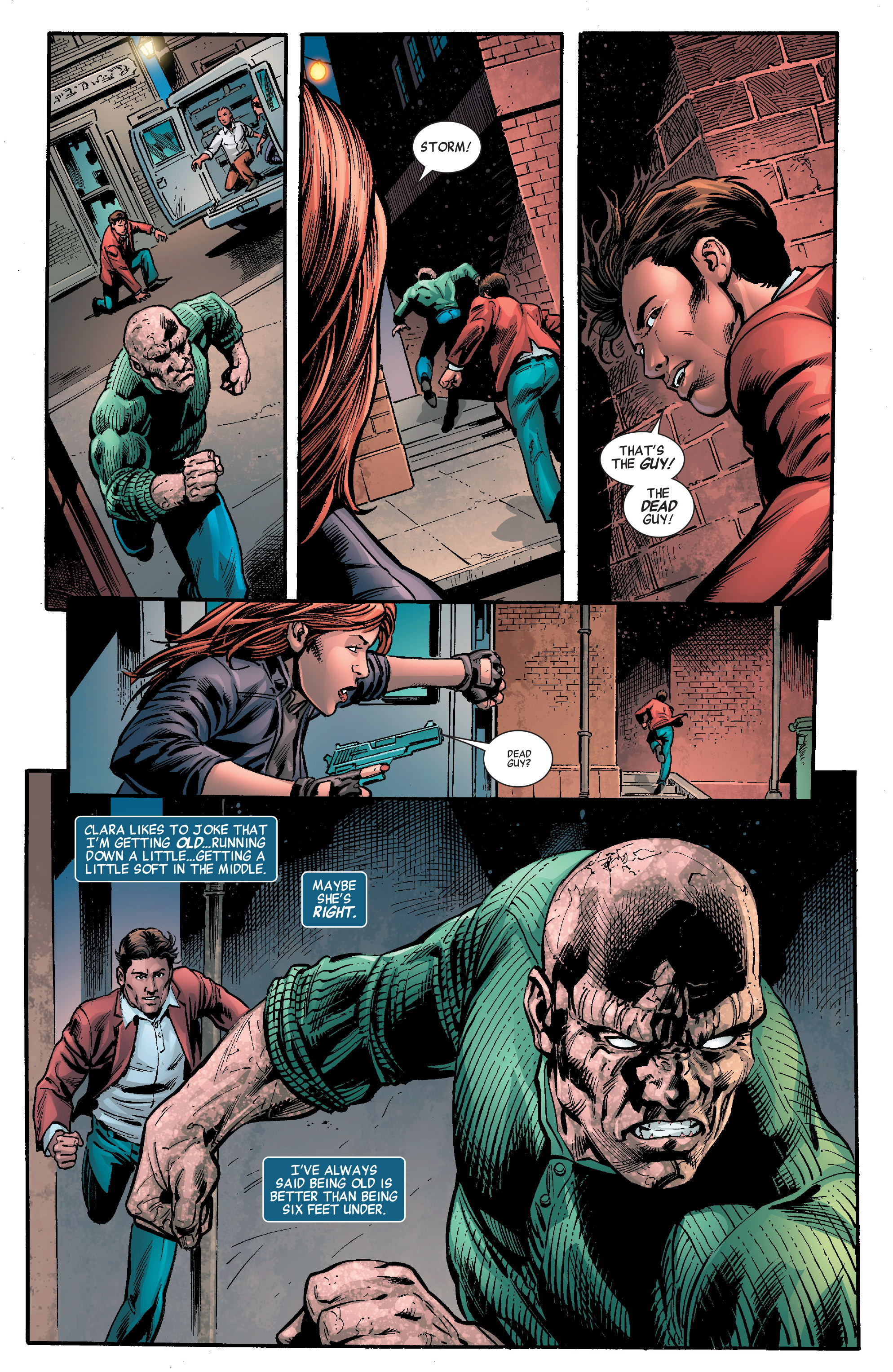 Read online Castle: Unholy Storm comic -  Issue # TPB - 37