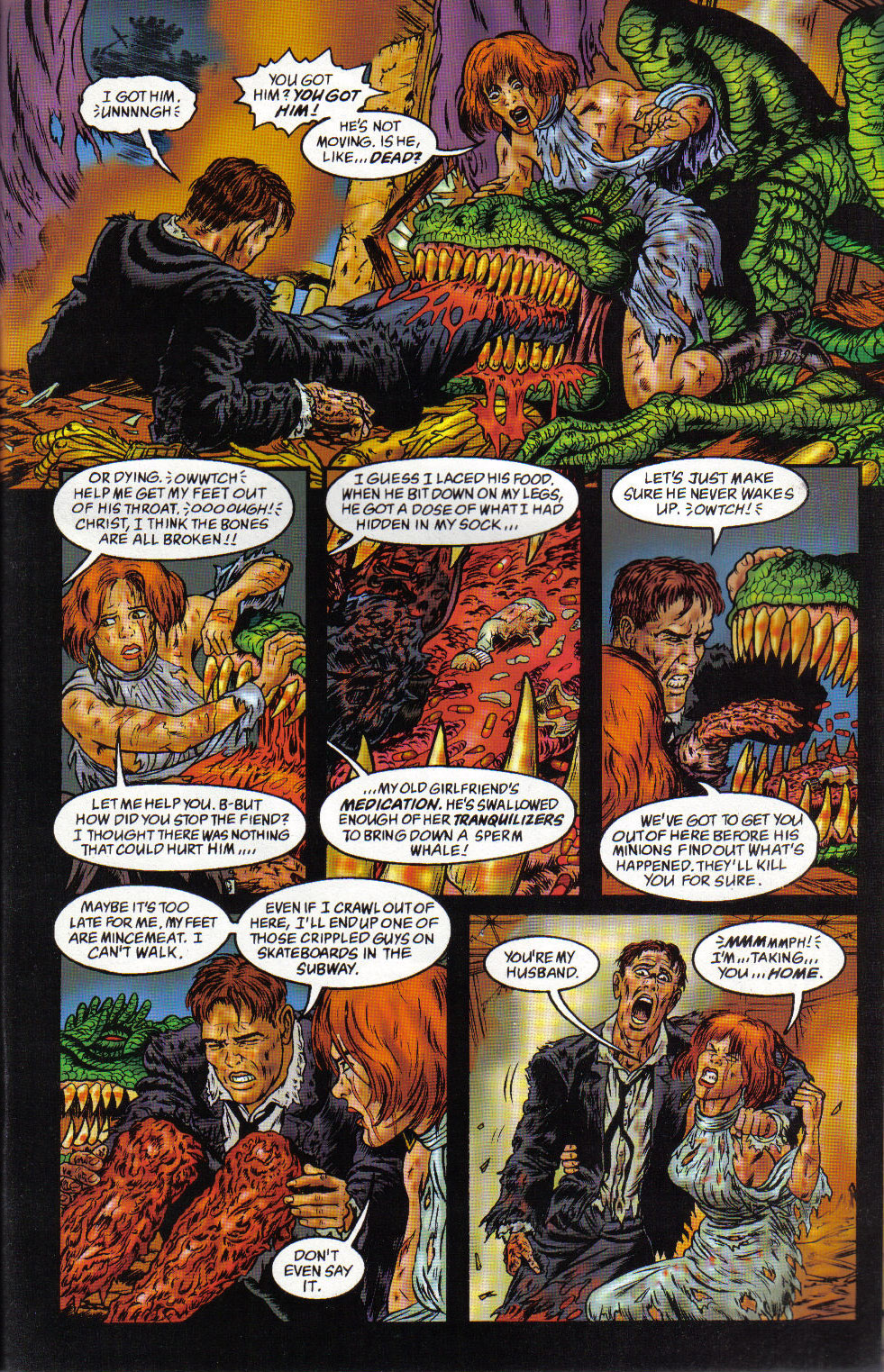Read online Neil Gaiman's Teknophage comic -  Issue #6 - 19