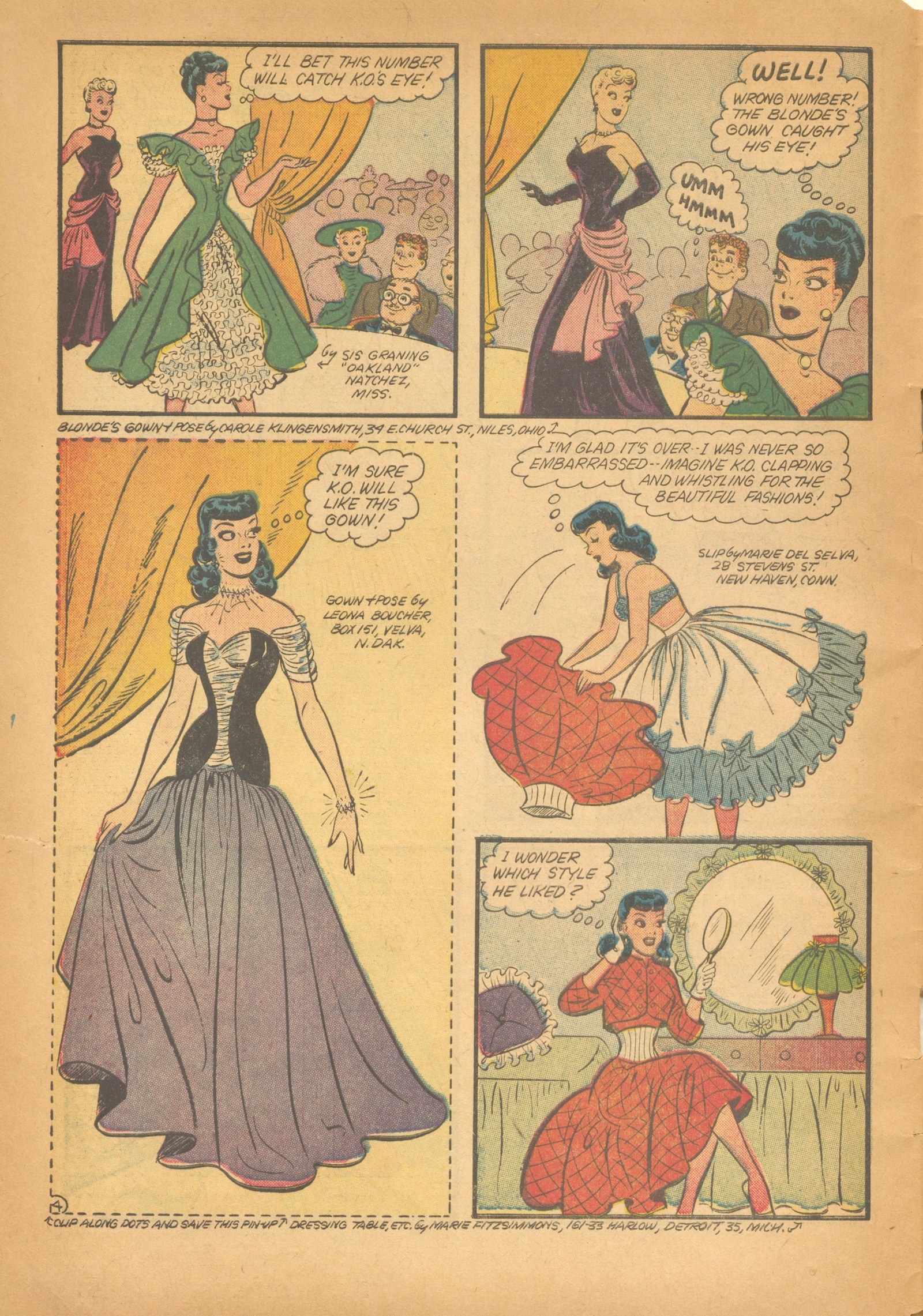 Read online Katy Keene Fashion Book comic -  Issue #1 - 6