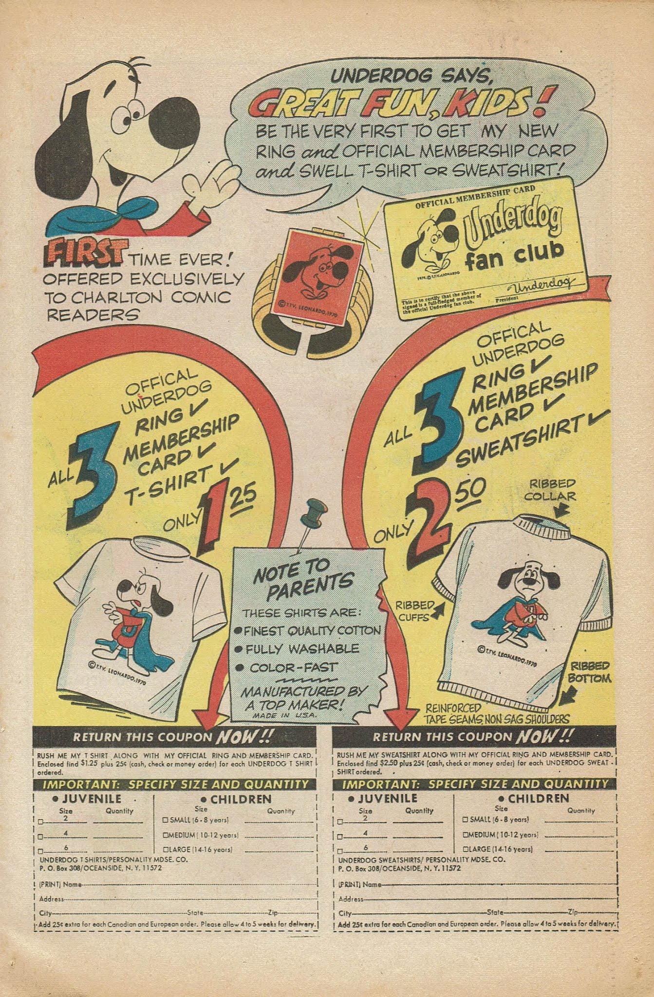 Read online Underdog (1970) comic -  Issue #1 - 19