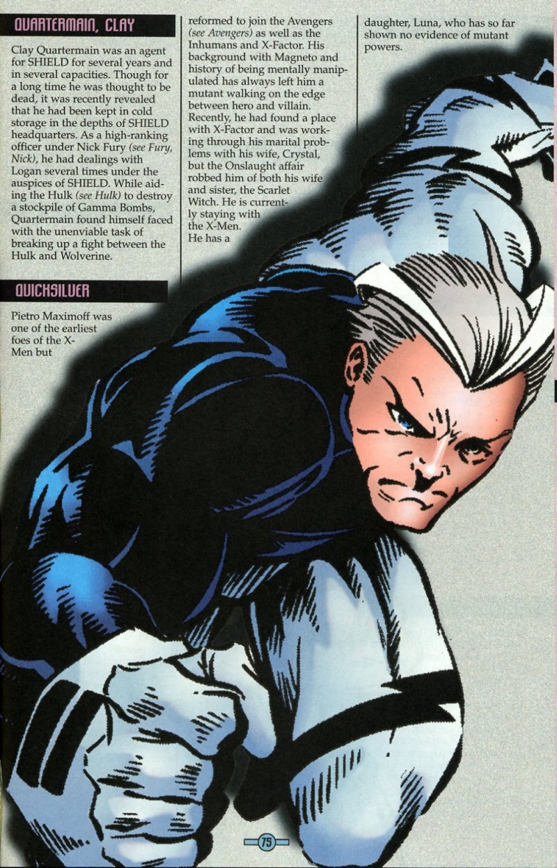 Read online Wolverine Encyclopedia comic -  Issue #2 - 35