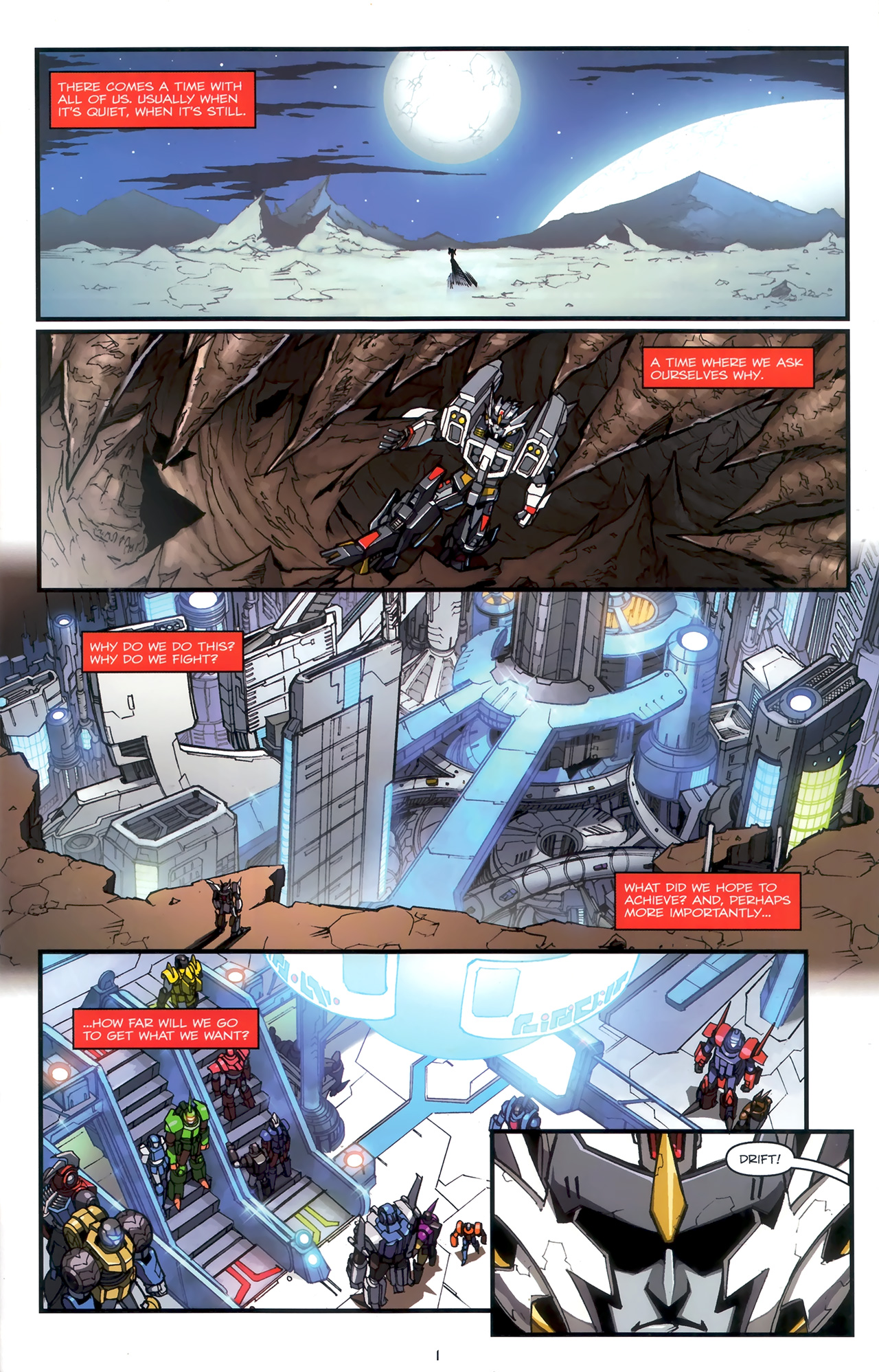 Read online The Transformers: Drift comic -  Issue #3 - 3