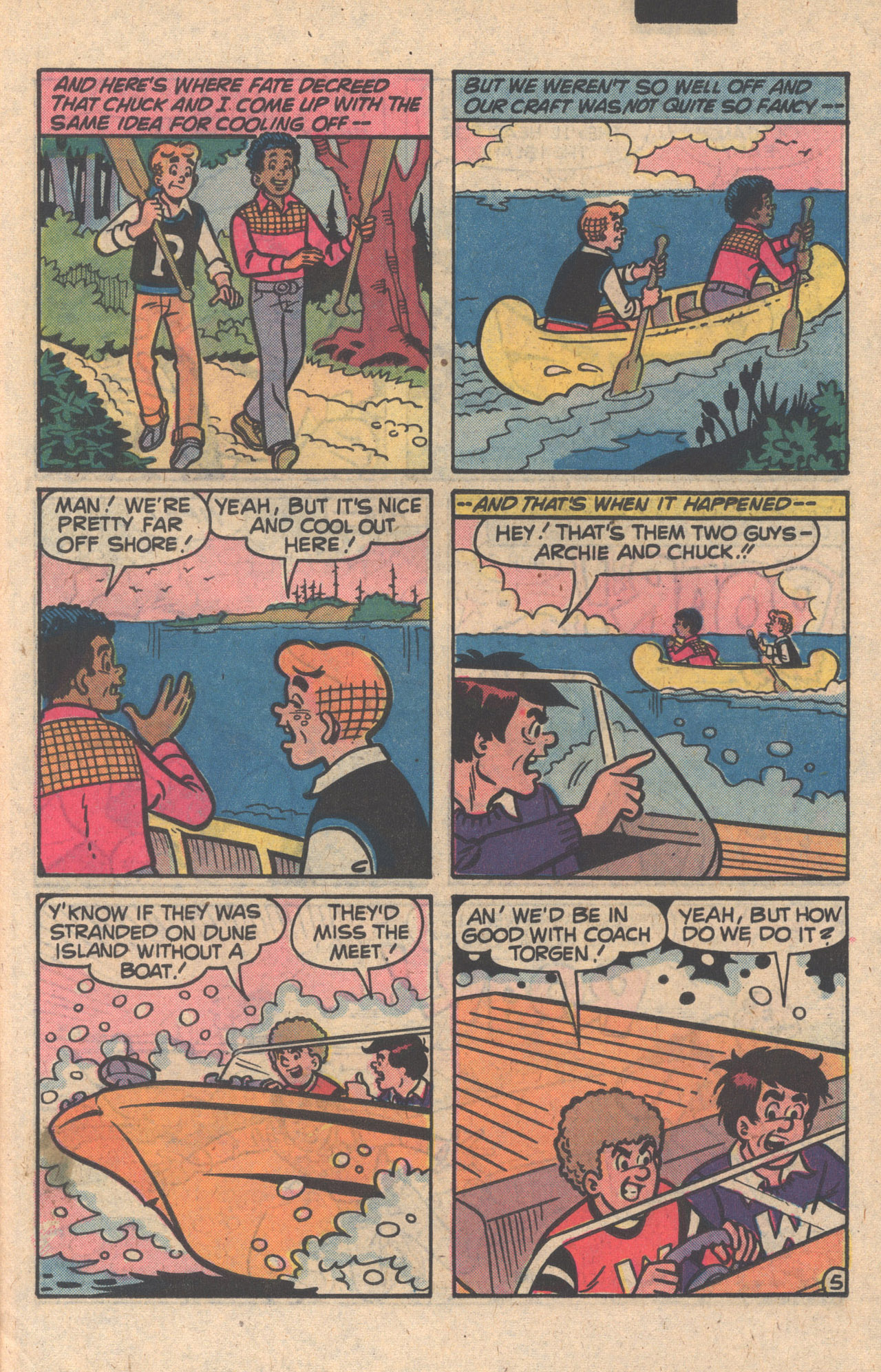 Read online Archie at Riverdale High (1972) comic -  Issue #66 - 7