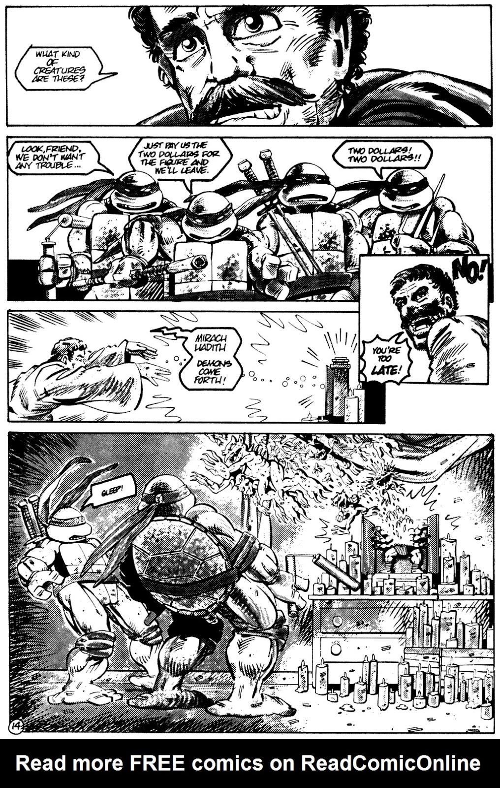 Tales of the Teenage Mutant Ninja Turtles issue 3 - Page 16
